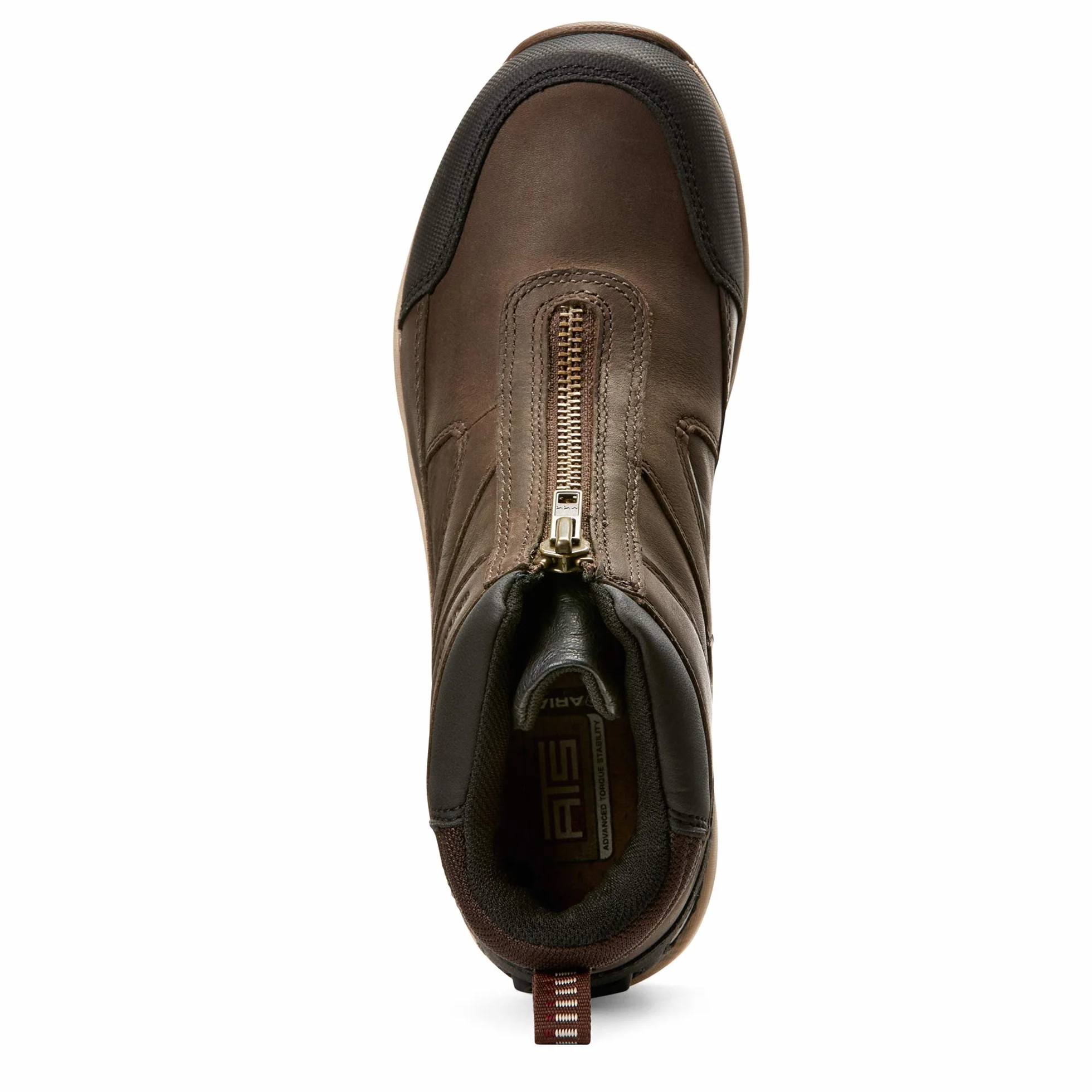 ARIAT Damen Reitschuhe TELLURIDE ZIP H2O dunkelbraun