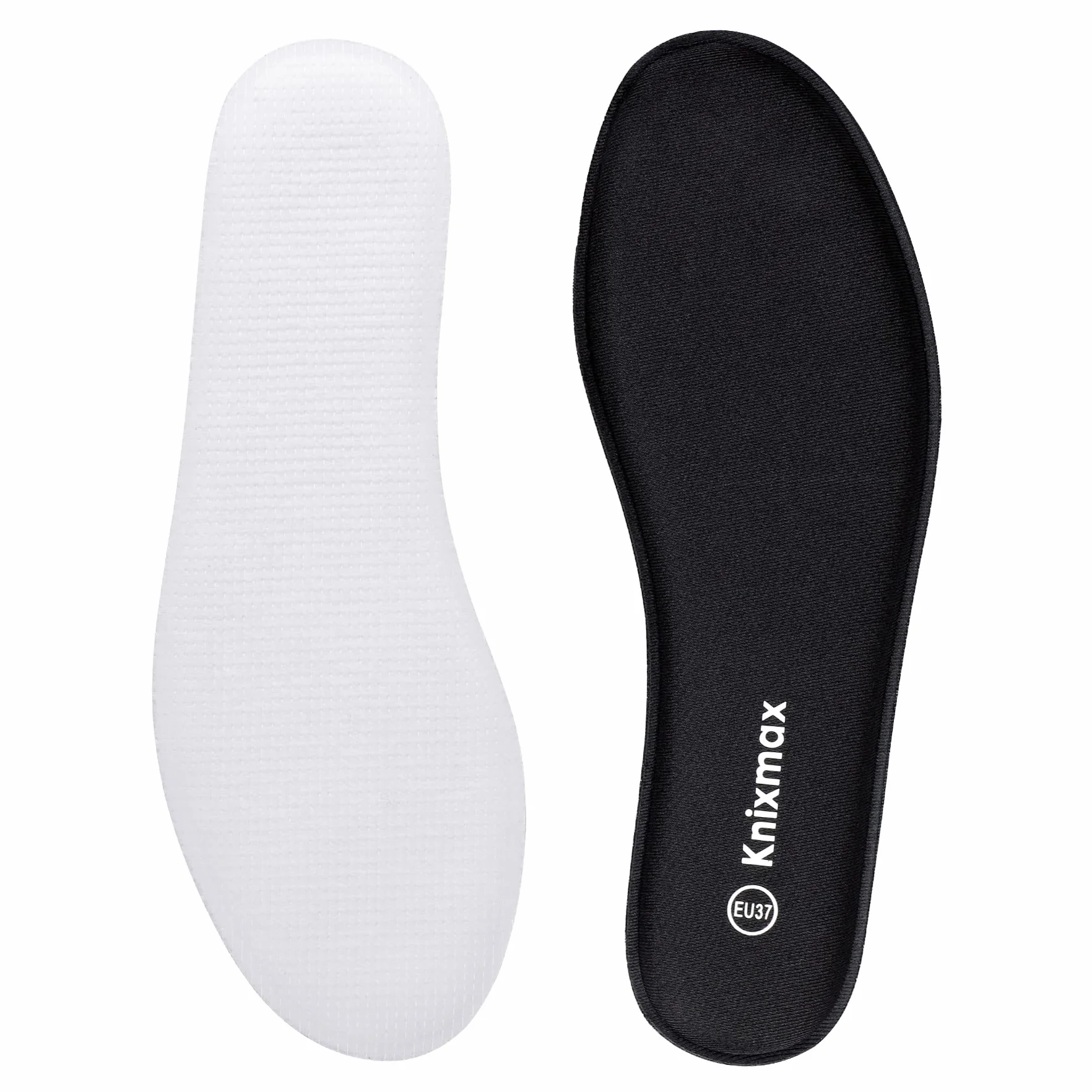 Knixmax Plantillas Memory Foam para Mujer y Hombre Comodidad Absorción de Impacto Amortiguación Suave