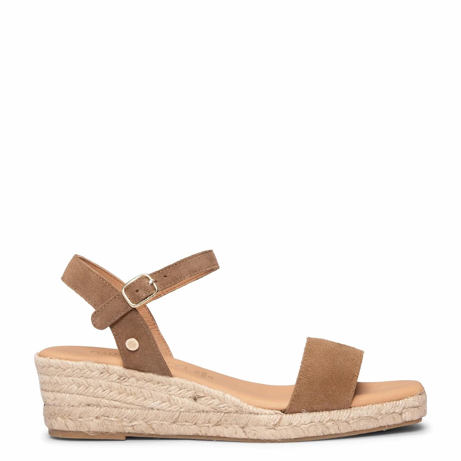 Sandalias de Esparto con Cuña Baja Hechas en España