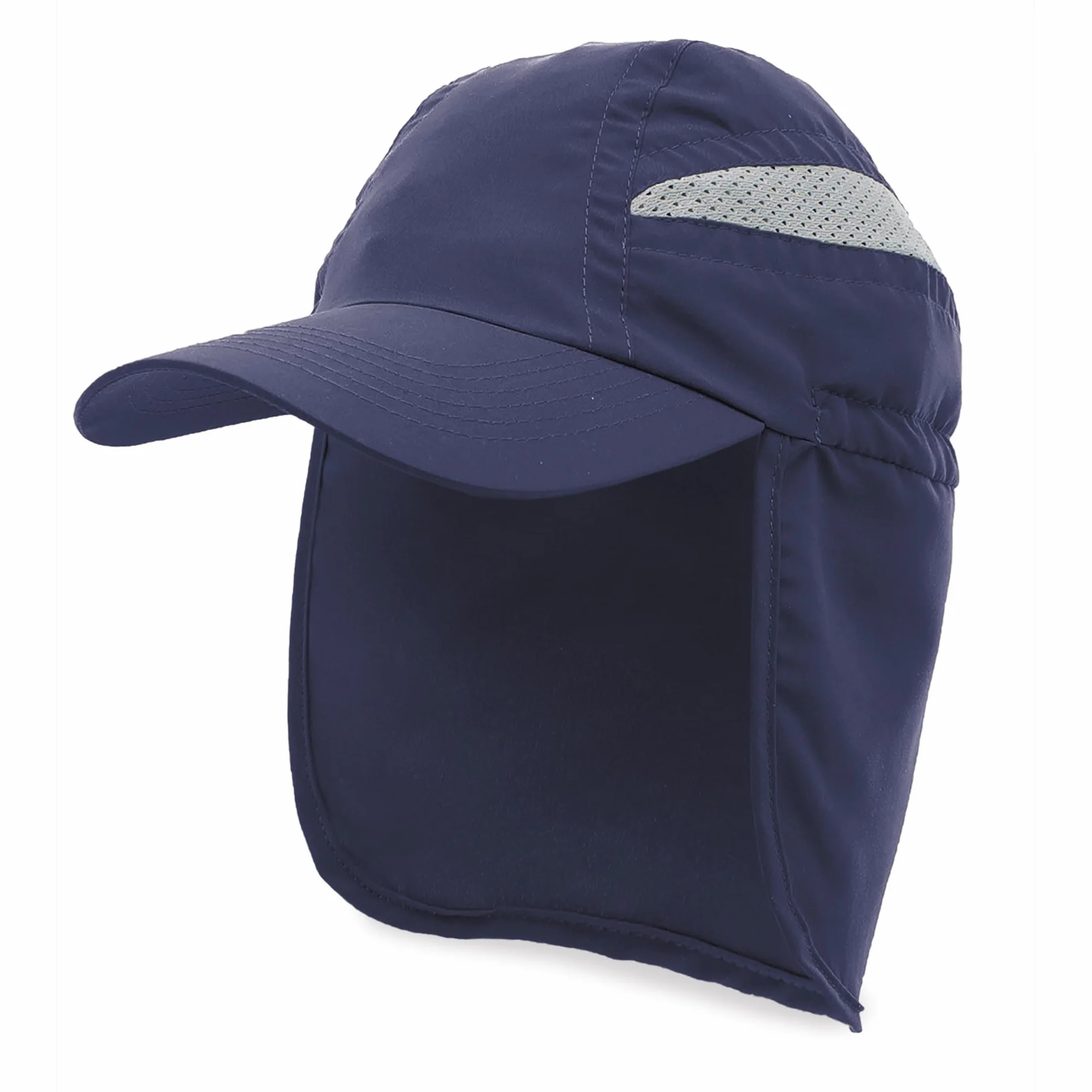 Gorra con Protector Cuello-Nuca Trekking Montaña Senderismo Microfibra Cierre Ajustable Hombre Mujer