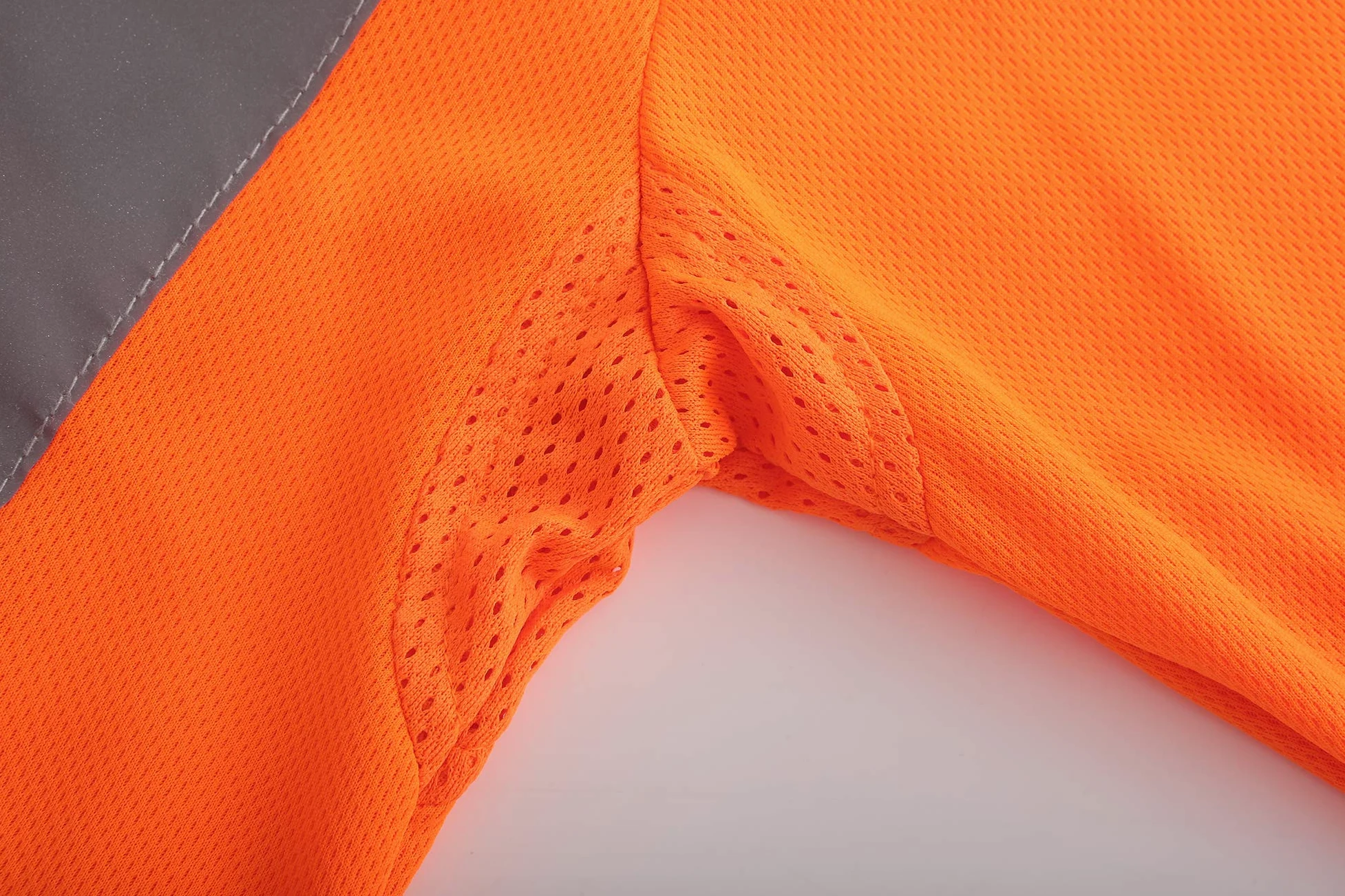 Polo de Manga Larga Impresa Personalizada de Alta Visibilidad con Logotipo Personalizado de Manga Larga Hi Viz de Alta Visibilidad Reflectante de Seguridad Polo de Trabajo