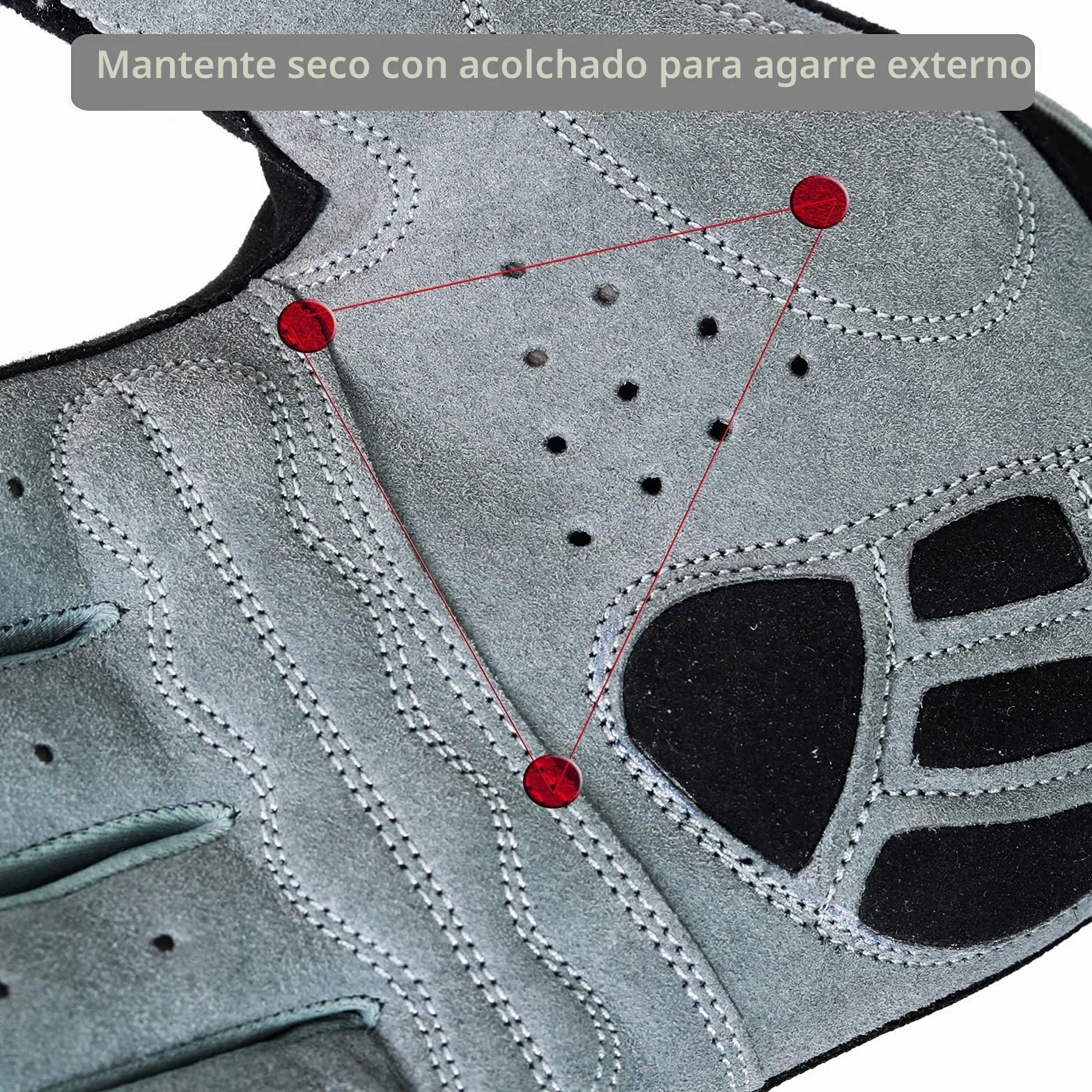 SAWANS Guantes de Ciclismo Medio Dedo Antideslizantes Transpirables para Bicicleta de Montaña