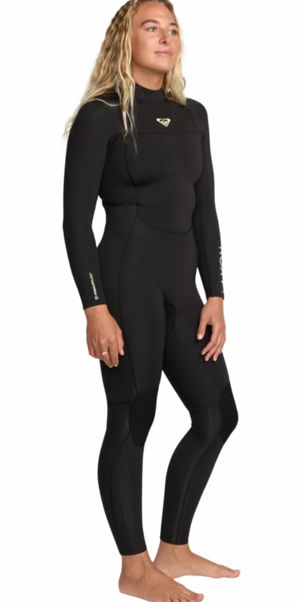 Roxy Traje de neopreno Prologue+ 4/3 mm mujer negro