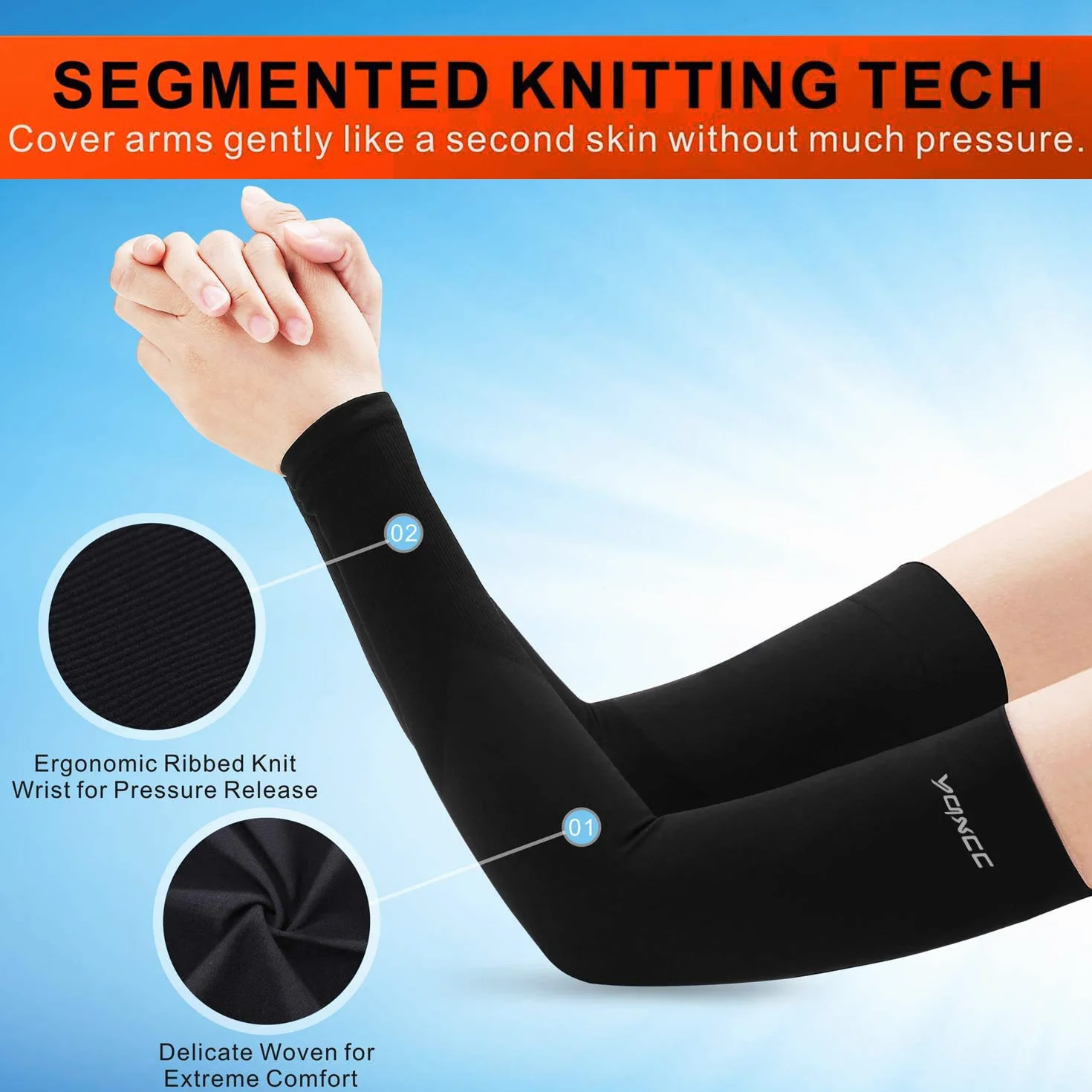 YQXCC 4 Pares Mangas del Brazo Protección UV - Cubierta de Tatuaje Mangas de Enfriamiento para Hombre Mujer Deportes Ciclismo Golf