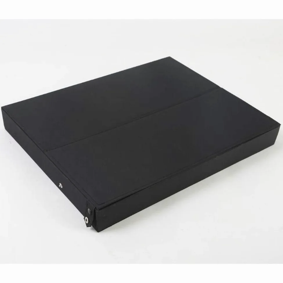 Venus valink 18 Rejillas Gafas Pantalla Caja, Organizador Variedad de Sol Anteojos Funda Almacenamiento, Almacenaje Estante Soporte Contenedor, Joyería Relojes Mostrar Bandeja, Negro