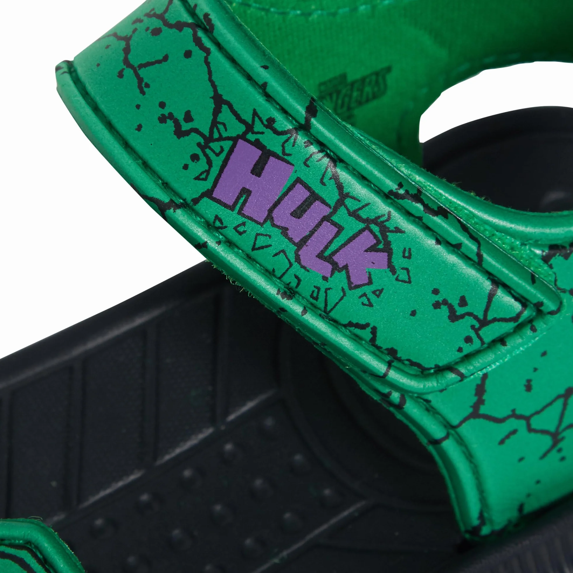 Marvel Incredible Hulk Sandals Boys Summer Sliders EVA Beach Shoes
