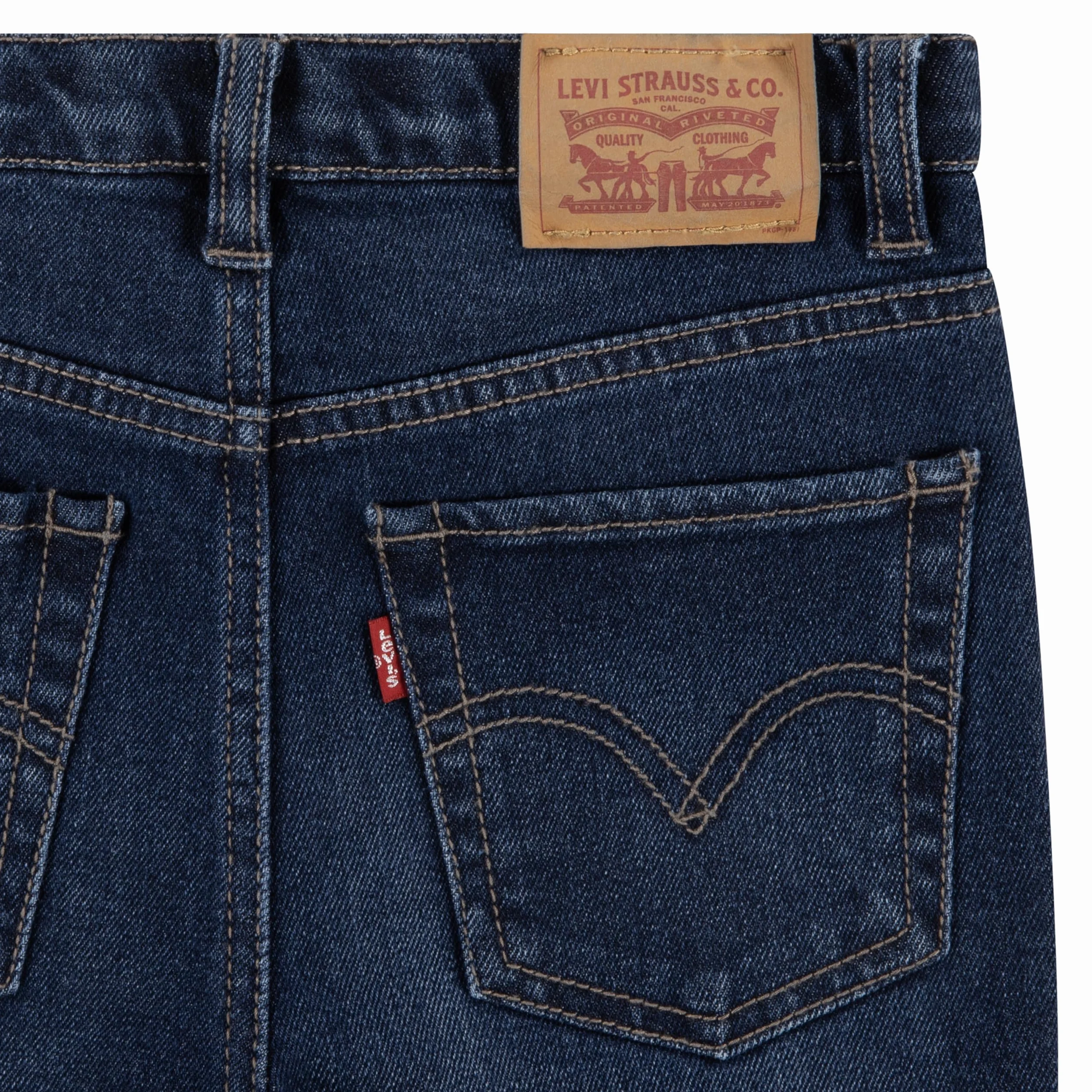 Levi's 726 Jeans Acampanados de Talle Alto Pantalones Informales Bebé-Niñas