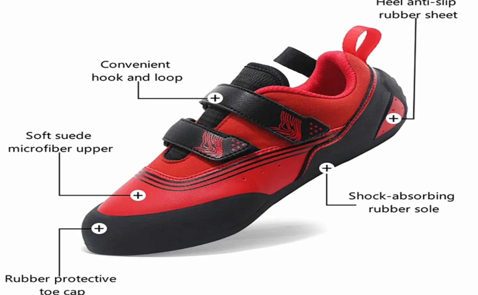 Zapatos de escalada para hombre, mujer y niños, ligeros, antideslizantes, interiores y exteriores