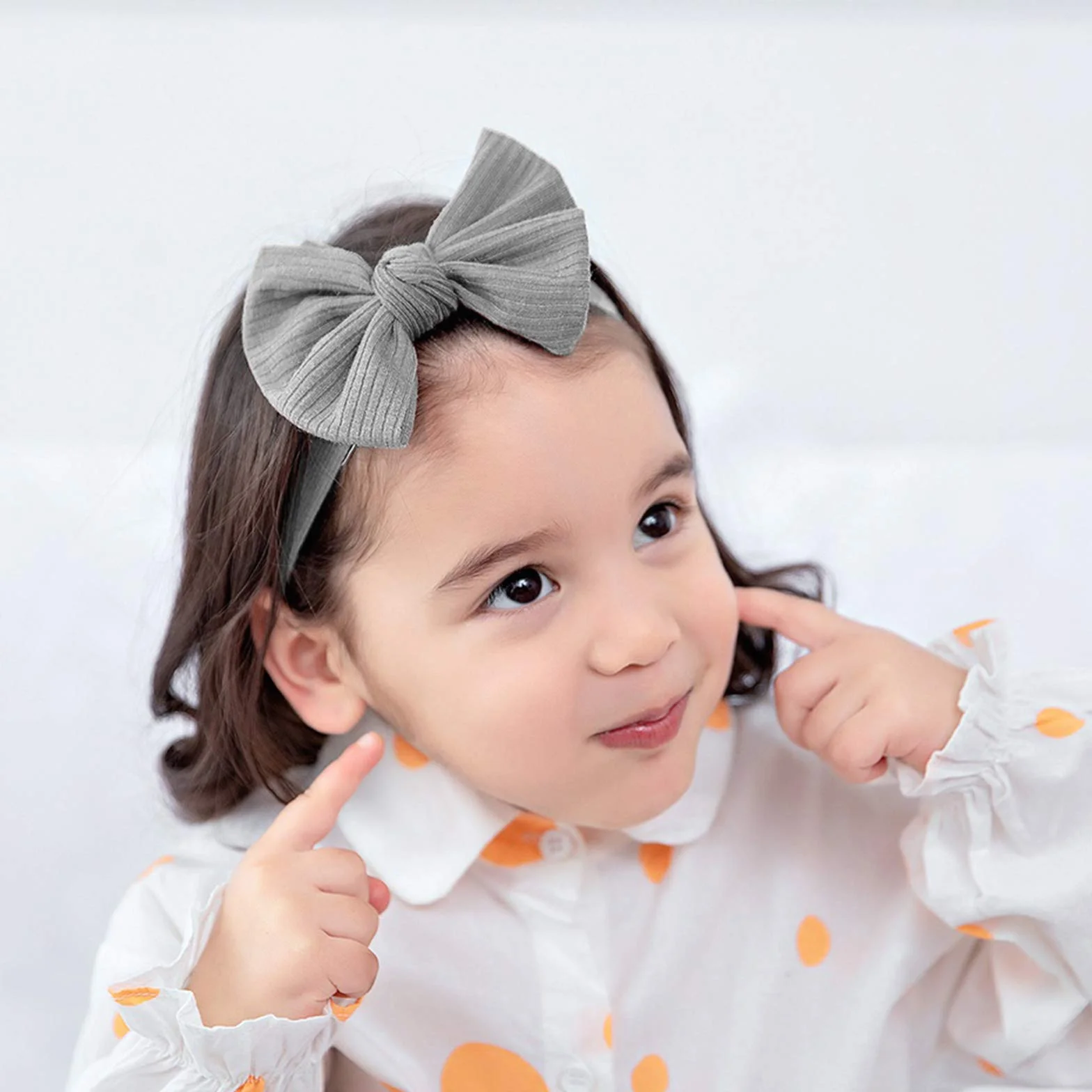 DRESHOW Diademas Bebé Niña Nylon Mariposa Banda Para Cabeza Accesorio para El Pelo