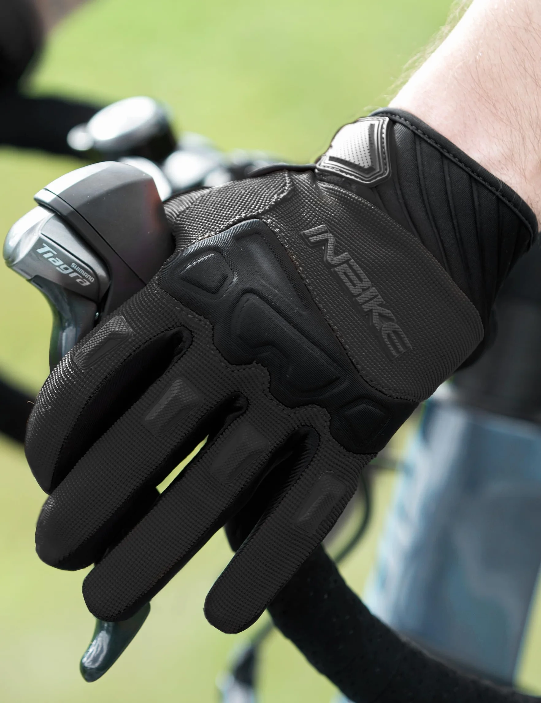 INBIKE Guantes Ciclismo Hombre Largo Pantalla Táctil Acolchado Antideslizante