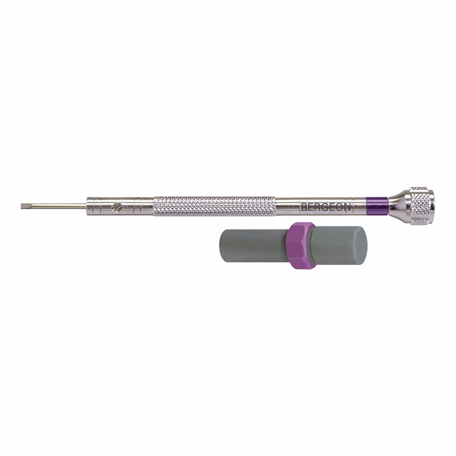 Bergeon 30080 Destornillador de reloj con cuchillas de repuesto