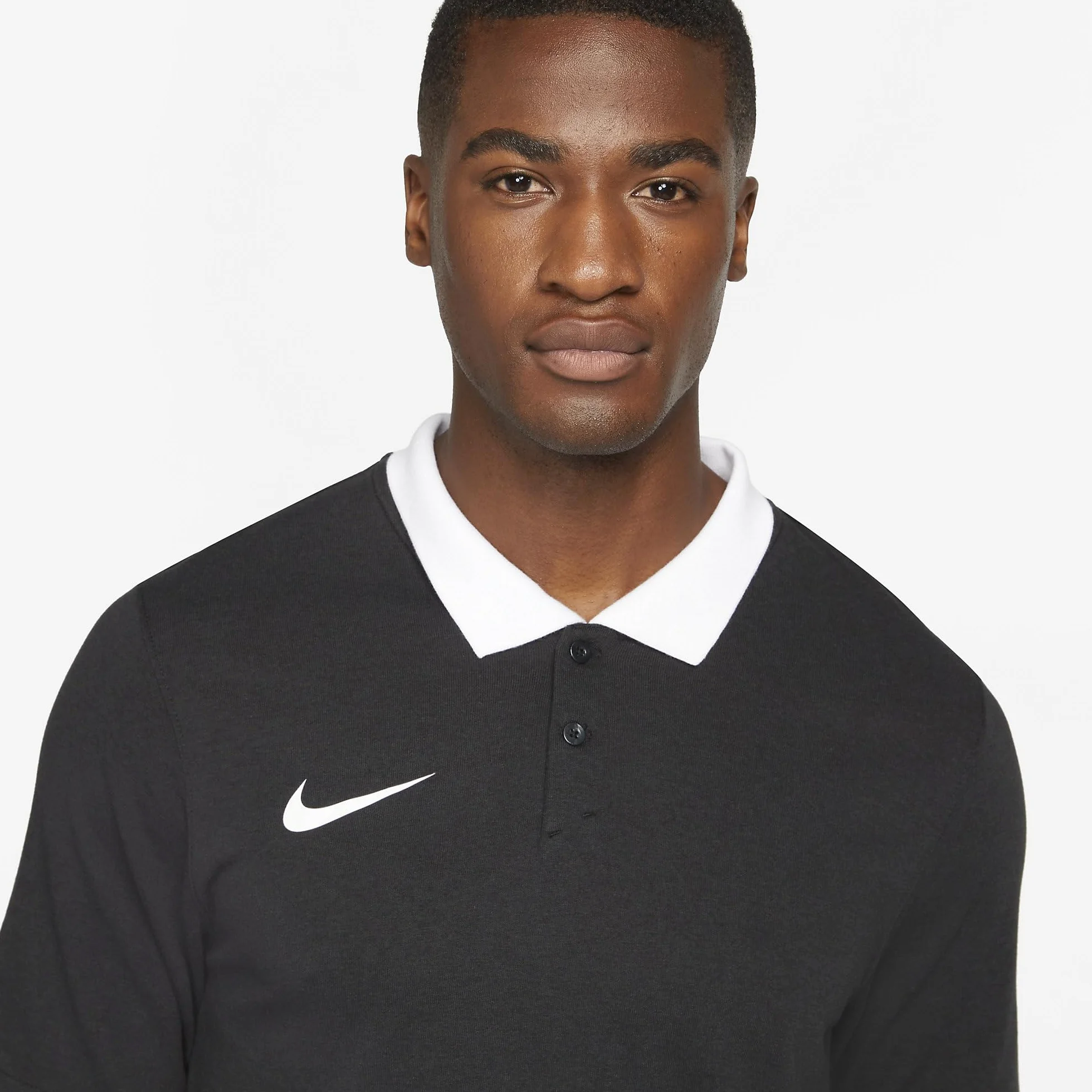 Nike CW6933 M NK DF PARK20 Polo SS Polo Shirt Mens Black/White/White XL