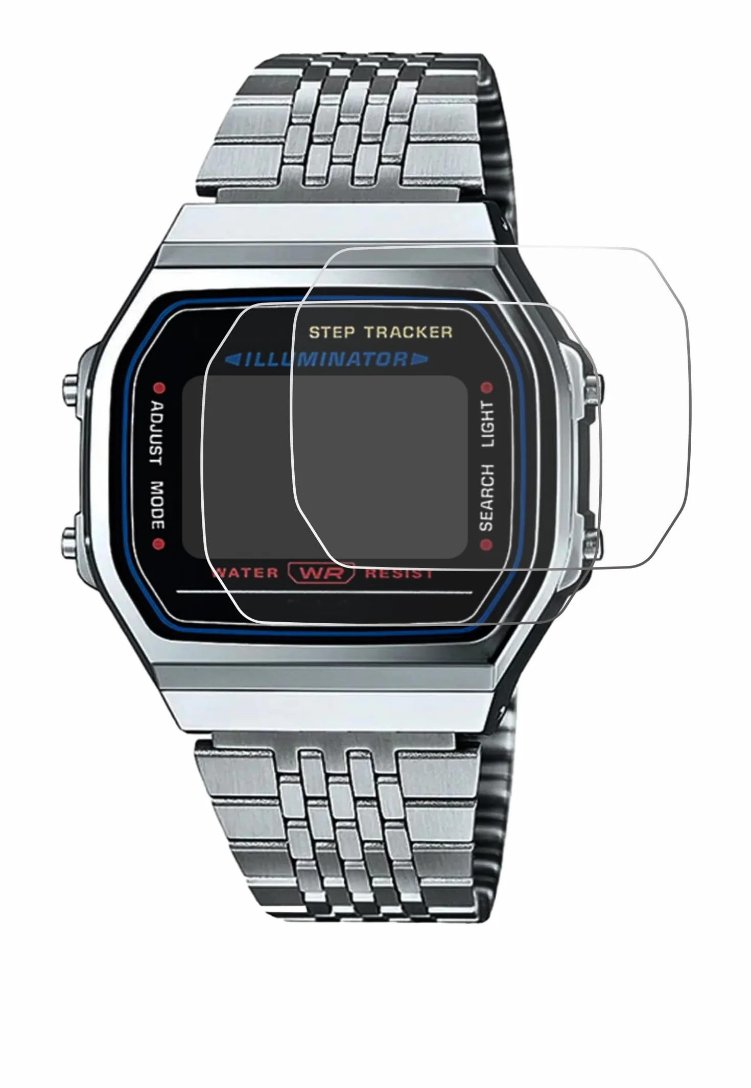 BROTECT Protector Pantalla Transparente para Casio ABL-100WE-1A (2 szt.) Anti-Huellas