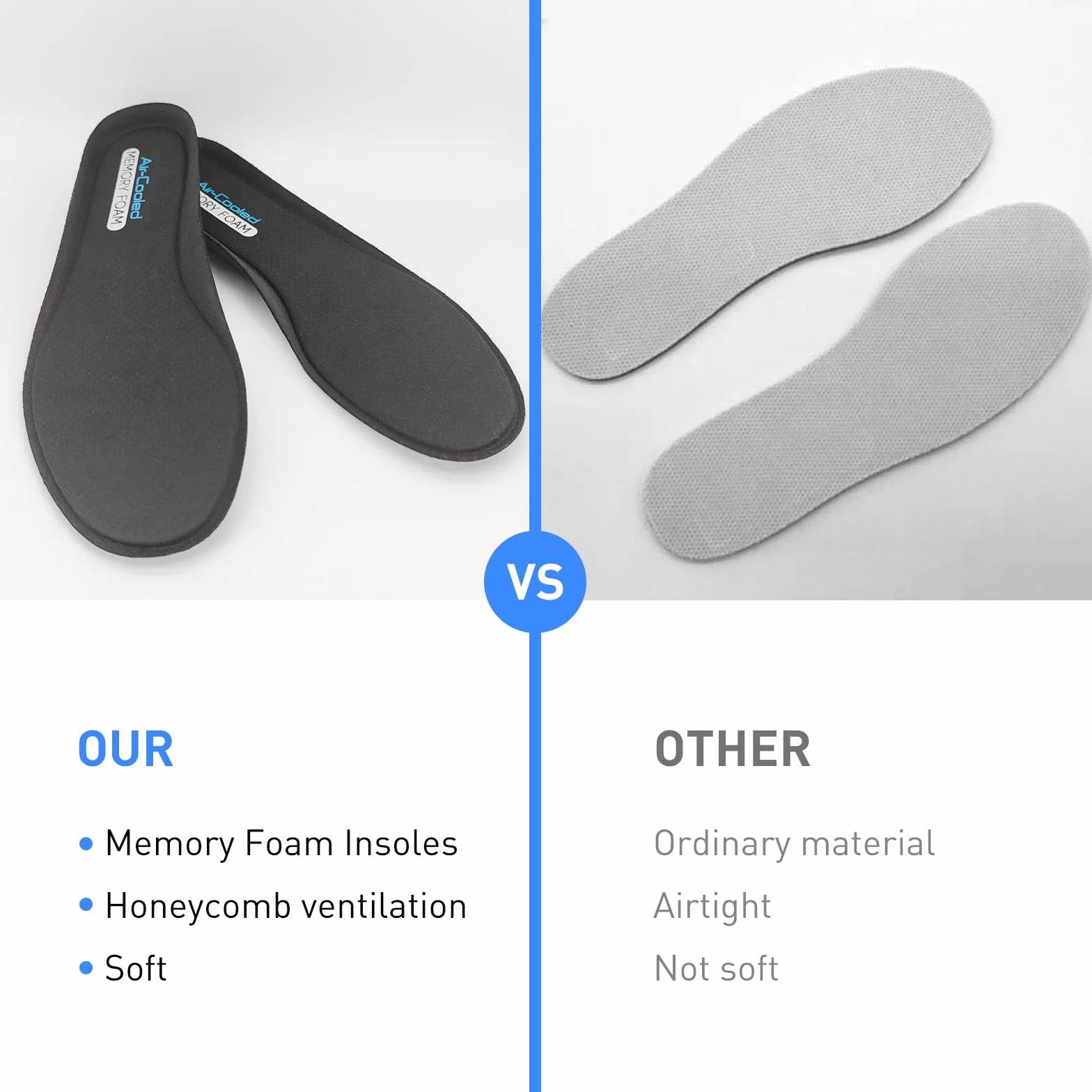 Plantillas Memory Foam para Skechers Hombre, Insertos de Repuesto Suaves