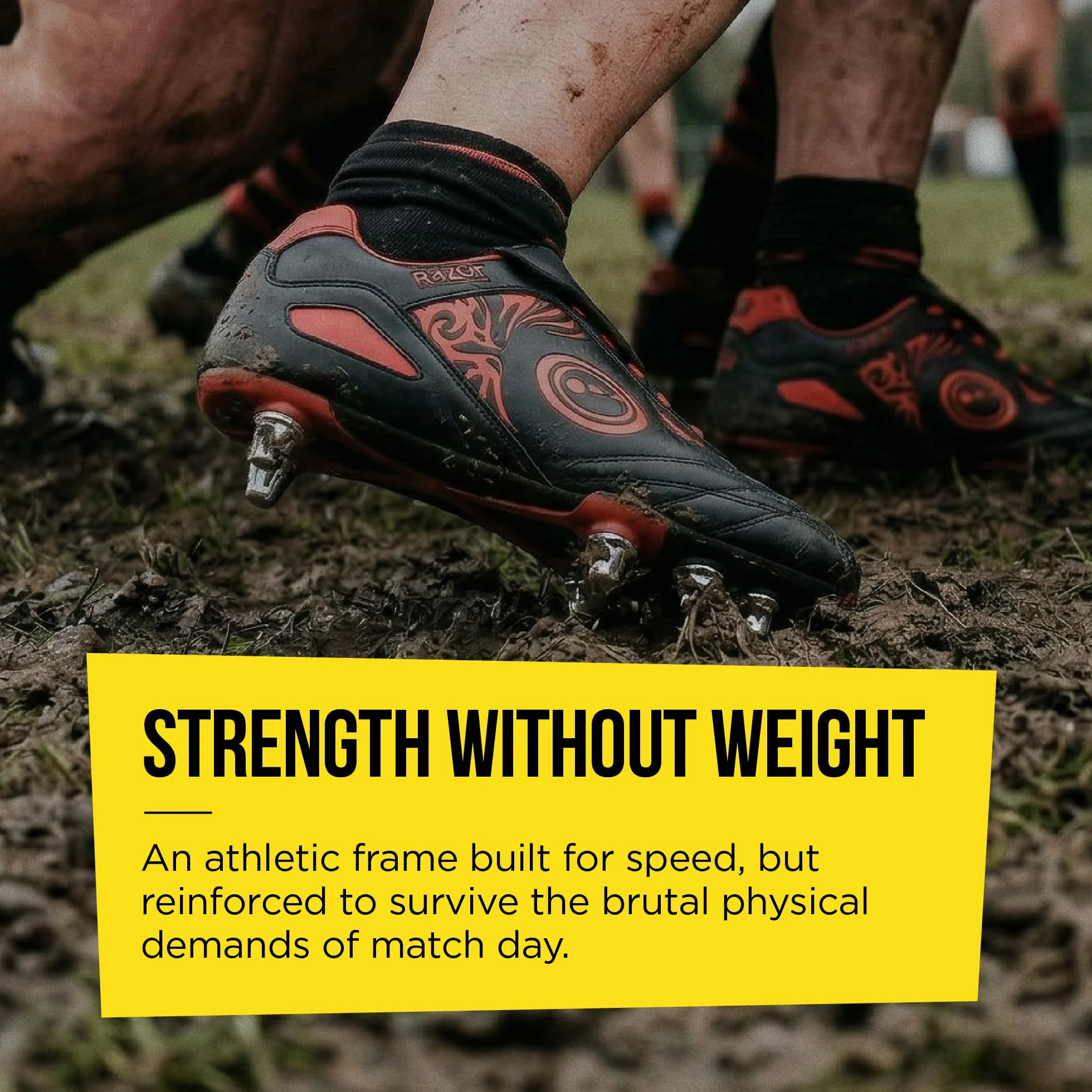 OPTIMUM Zapatillas de Rugby Hombre