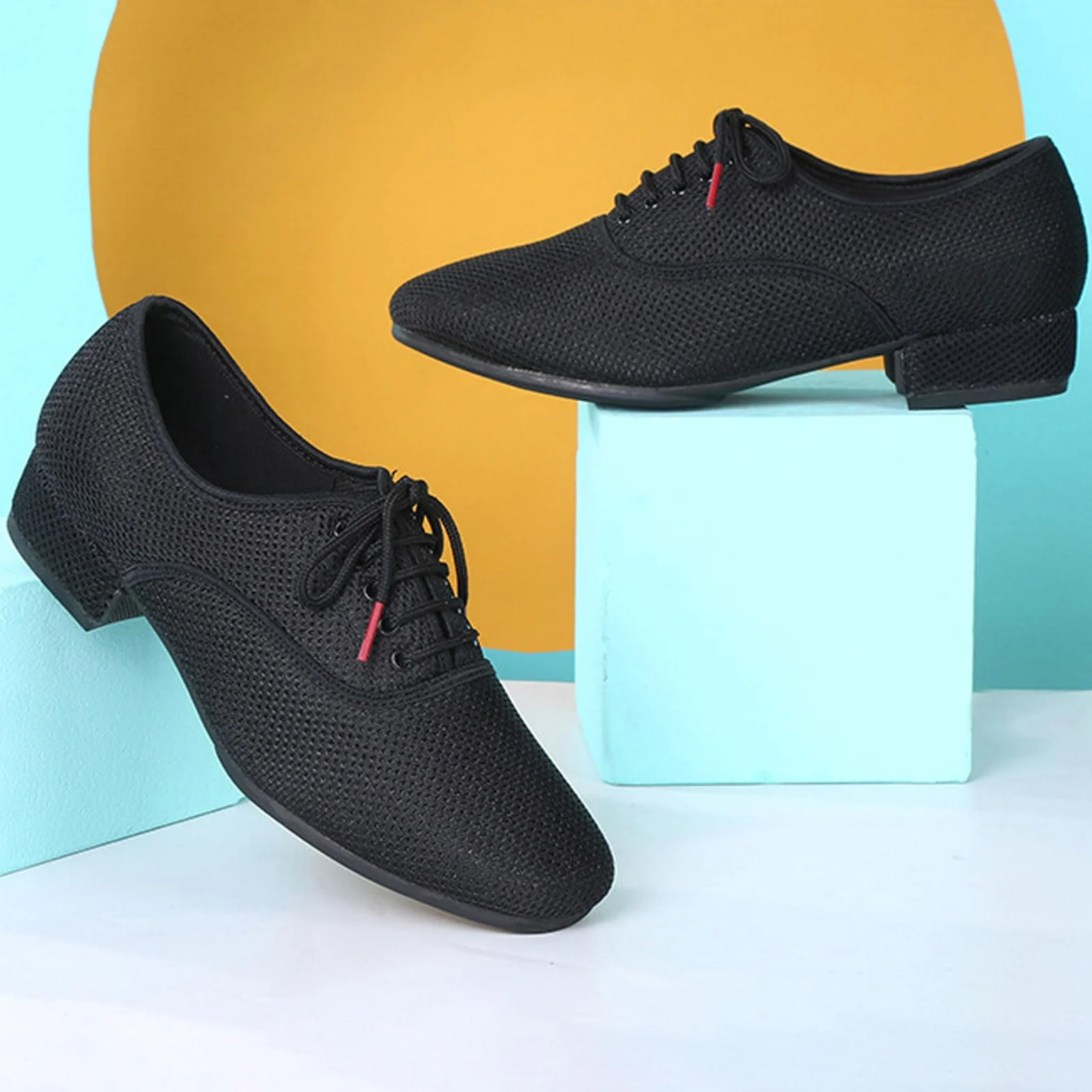 Zapatos de Baile Latino para Hombre con Cordones, Clásicos Modernos