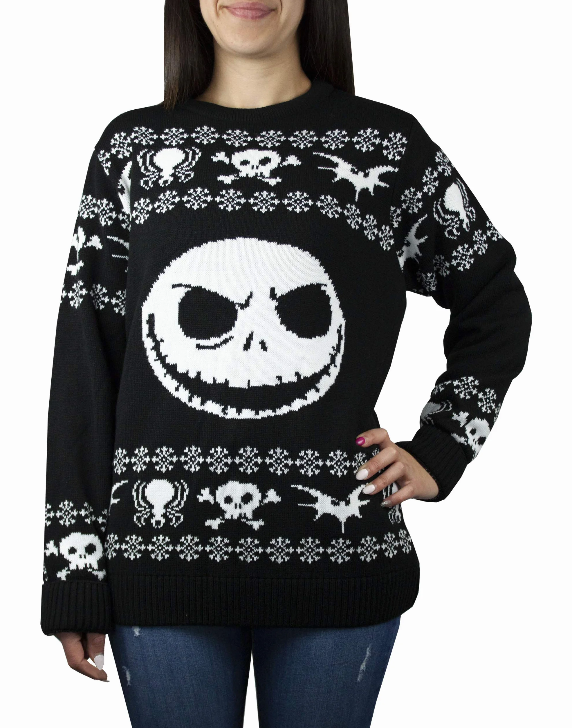 The Nightmare Before Christmas Jack Skellington de Punto Jumper