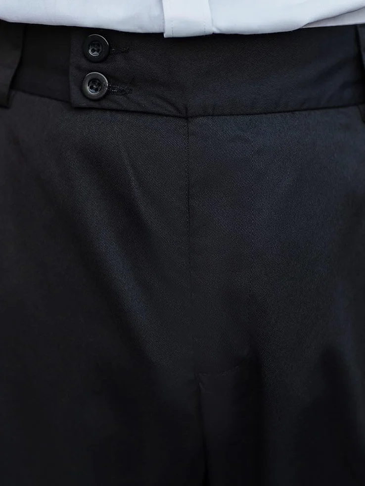 Pantalones Chino Hombre Casuales Primavera Verano Anchos Elásticos Largo Trabajo