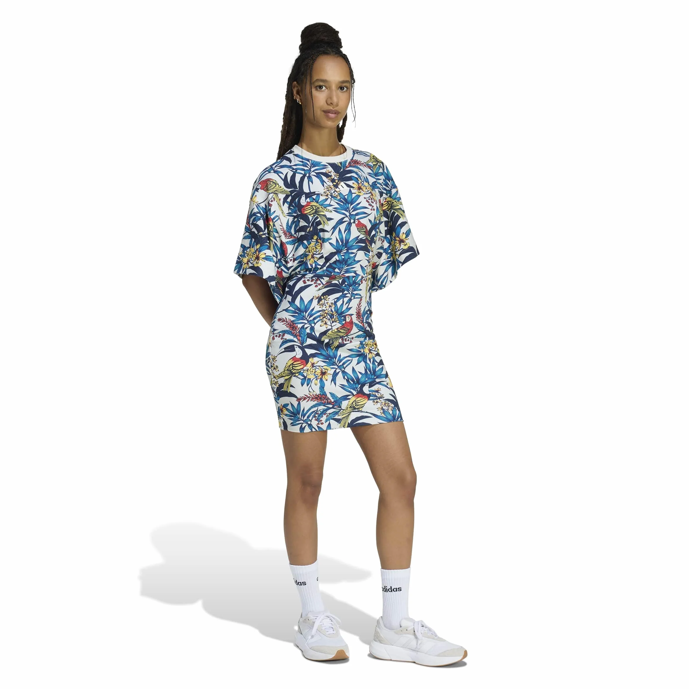 Adidas X Farm Rio Dress Vestido Mujer