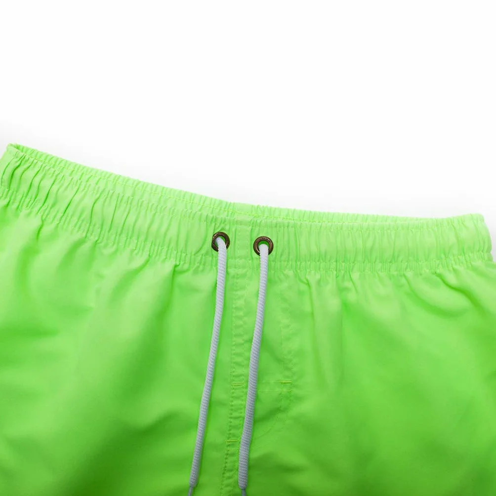 Bañadores Hombre Cortos Impermeable Secado Rápido con Cordón Ajustable Playa Deportes