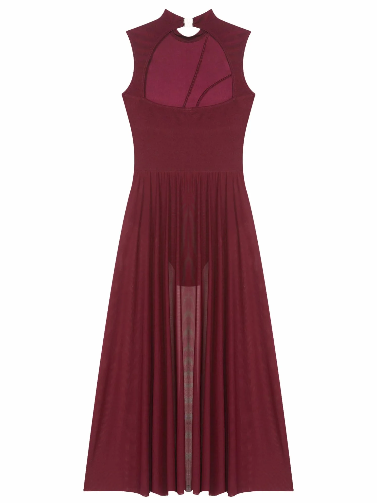 Freebily Vestido De Danza Lírica para Mujer Maillot De Danza Clásica Sin Mangas