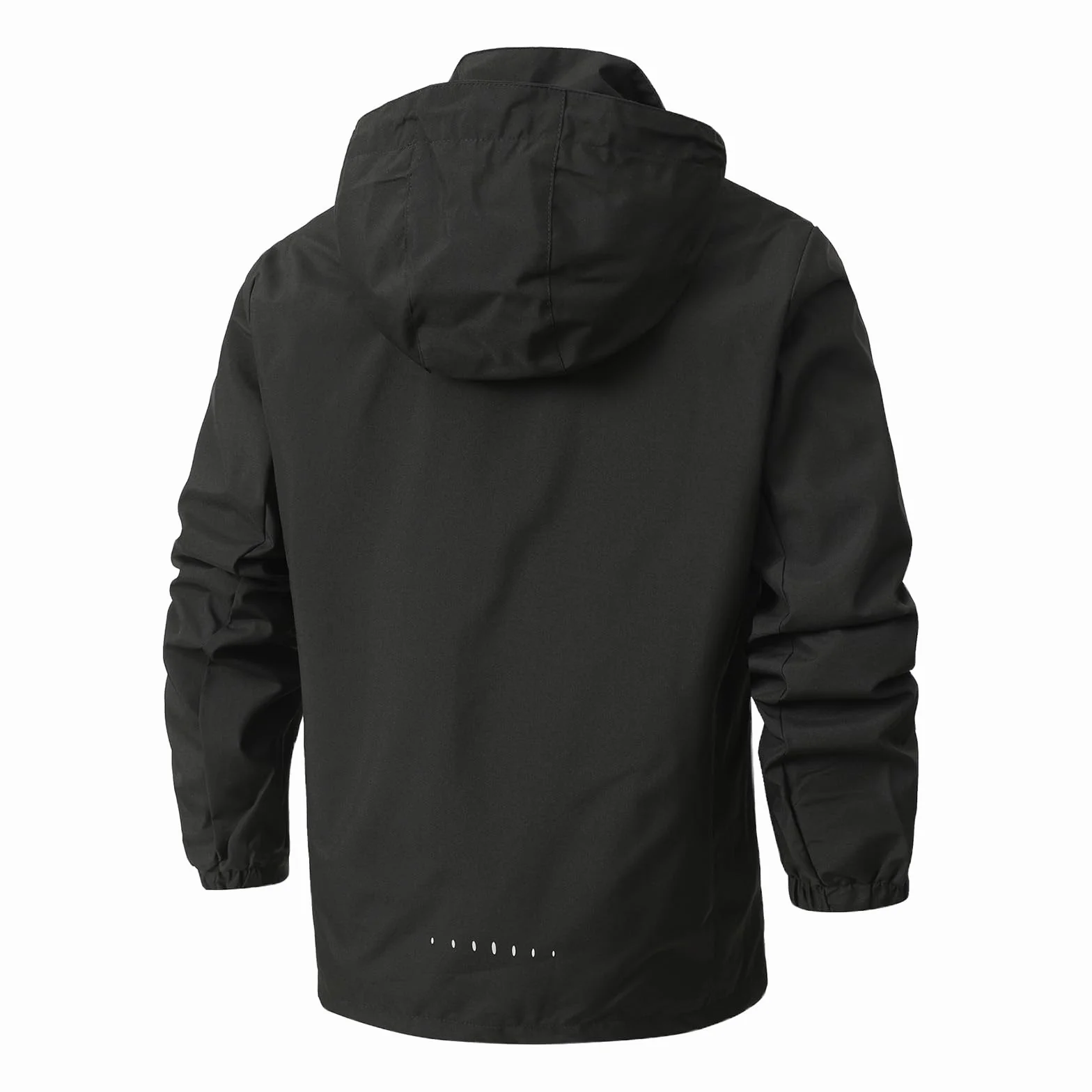 Chaqueta Impermeable Hombre Aire Libre Ligera Caminar Prueba Viento Deportiva Capucha Mountain