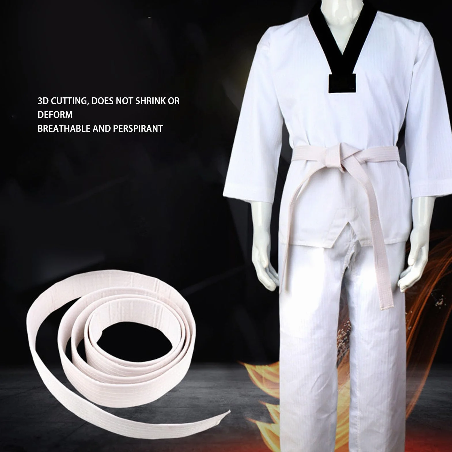 VGEBY Dobok Taekwondo para niños uniforme entrenamiento transpirable deportivo