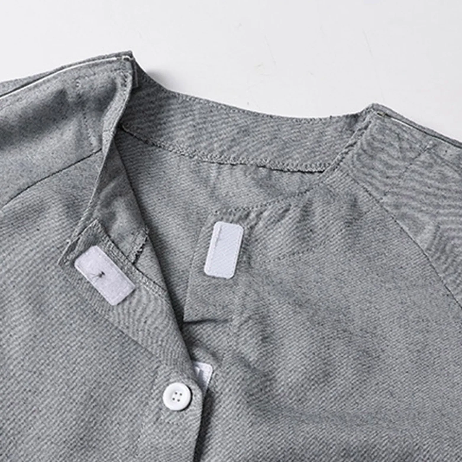 Conjunto de pijamas para hombre, para pacientes postrados, ropa totalmente abierta con desgarro, ayuda al cuidado, fractura rehabilitación hospital bata de ancianos, transpirable, todas las