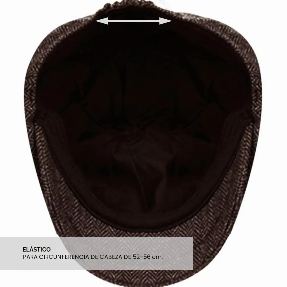 Gorra Plana de Tweed TOSKATOK® para niños