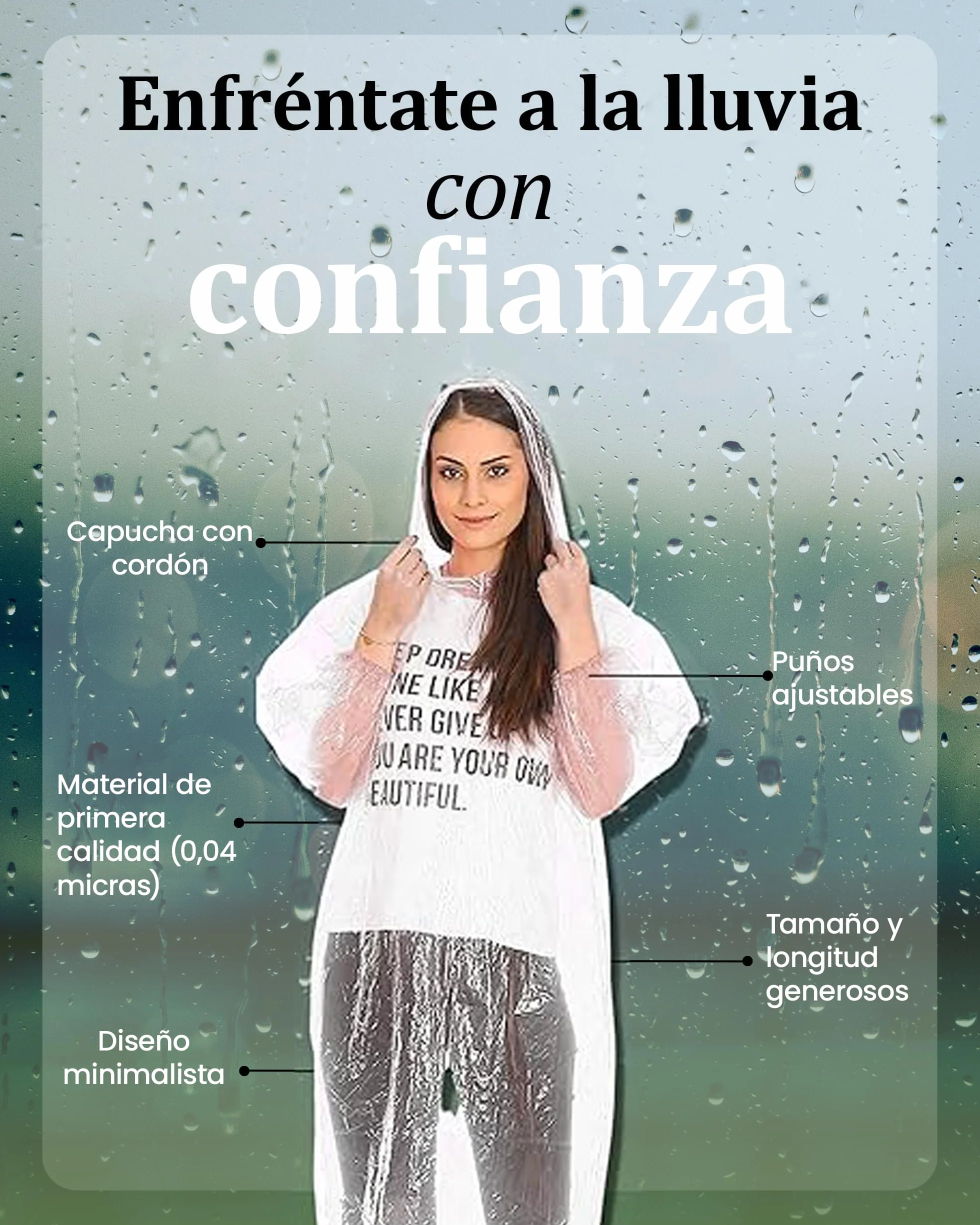 REDSTAR Waterproof Rain Poncho Family Pack Disposable Raincoat Adult Emergency Travel Festival
