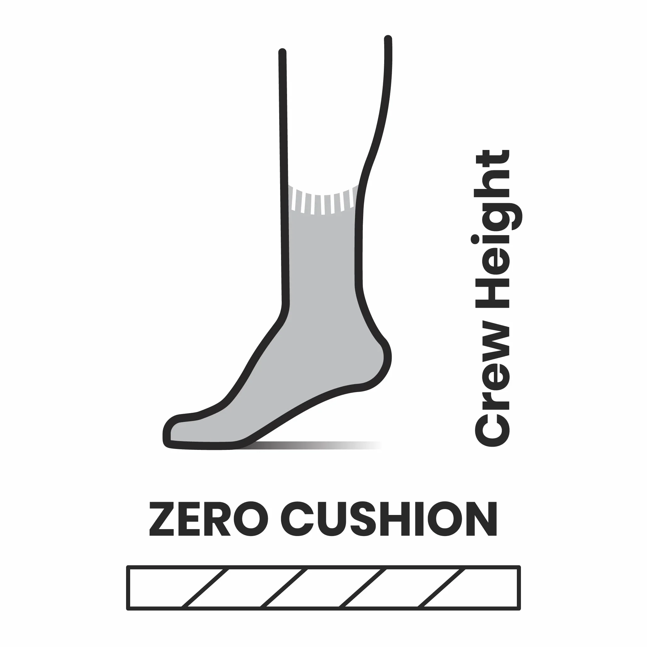 Smartwool Hike Classic Edition Zero Cushion Liner Crew Socks