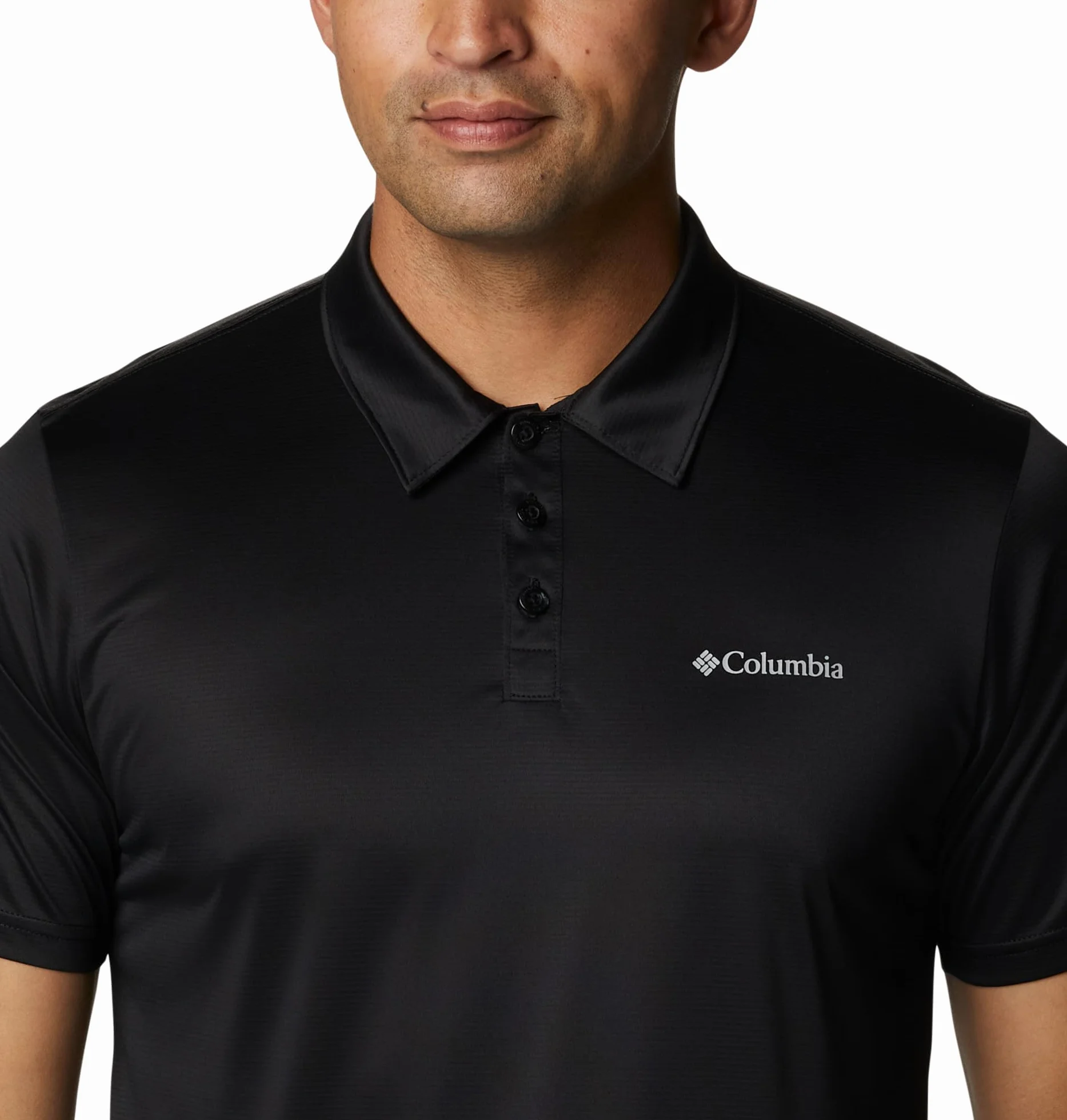 Columbia Hike Polo Manga Corta para Hombre