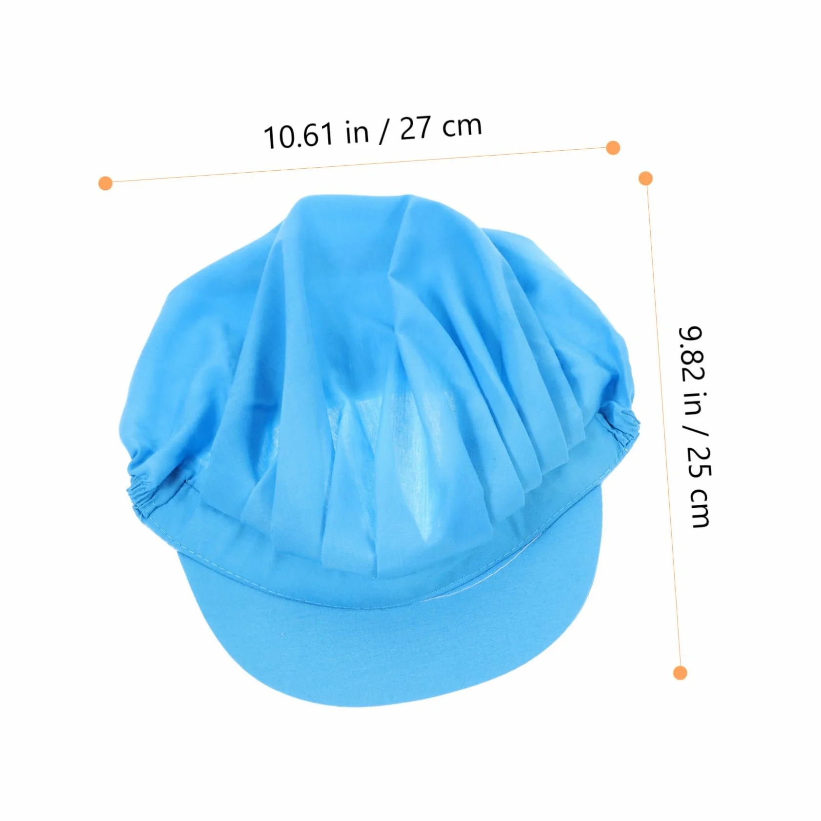 SHERCHPRY 5 Piezas Sombrero de Cocinero Sombrero japonés s para Mujer francés Gorro Cocinero Gorros o os de Chef para Hombre de Chef Mujer poliéster Blue