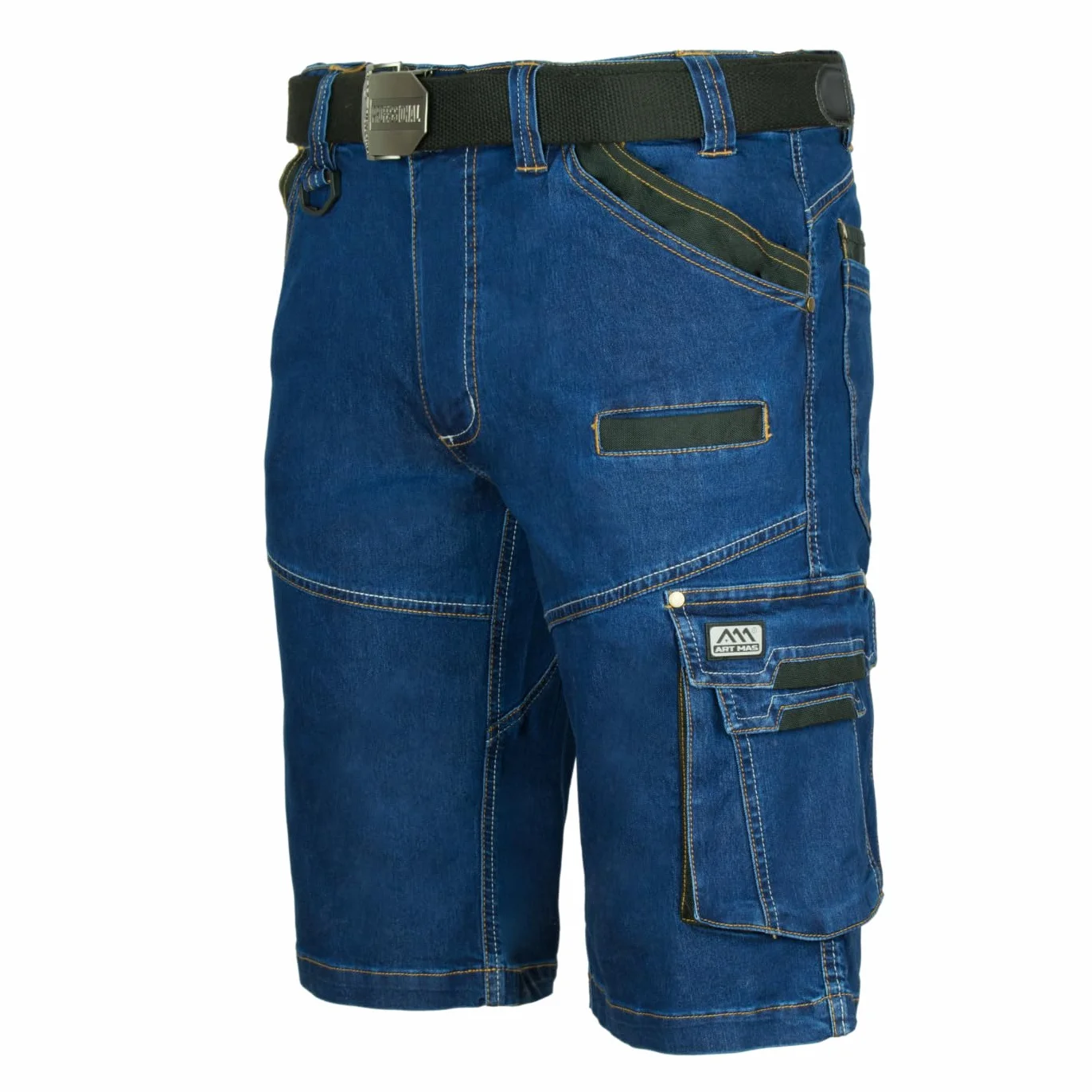 COLEMANN Pantalones cortos de trabajo para hombre 12 bolsillos 265 g/m² elásticos resistentes