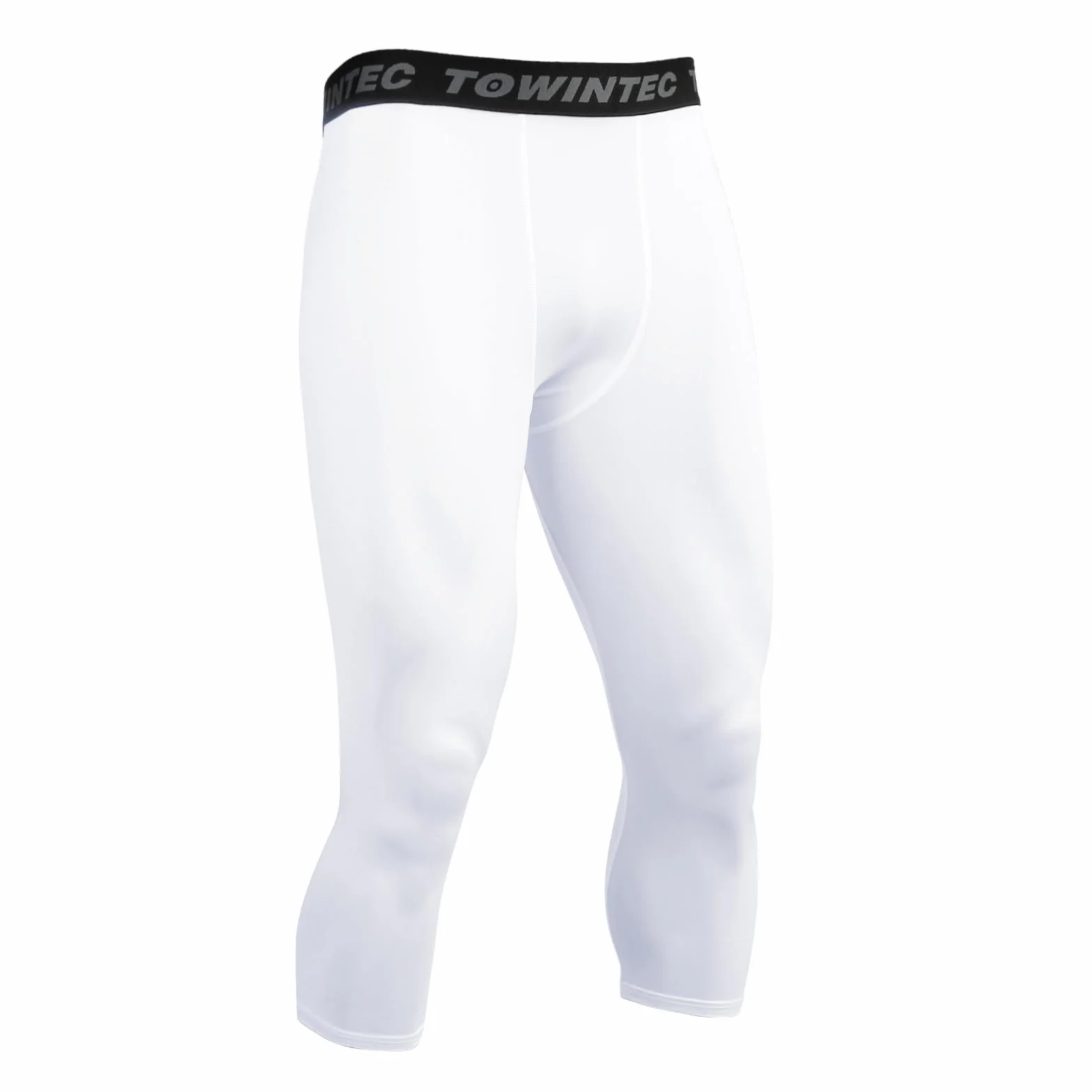 Mallas Hombre 3/4 Leggings de Compresión Entrenamiento Deporte Capa Base Transpirable