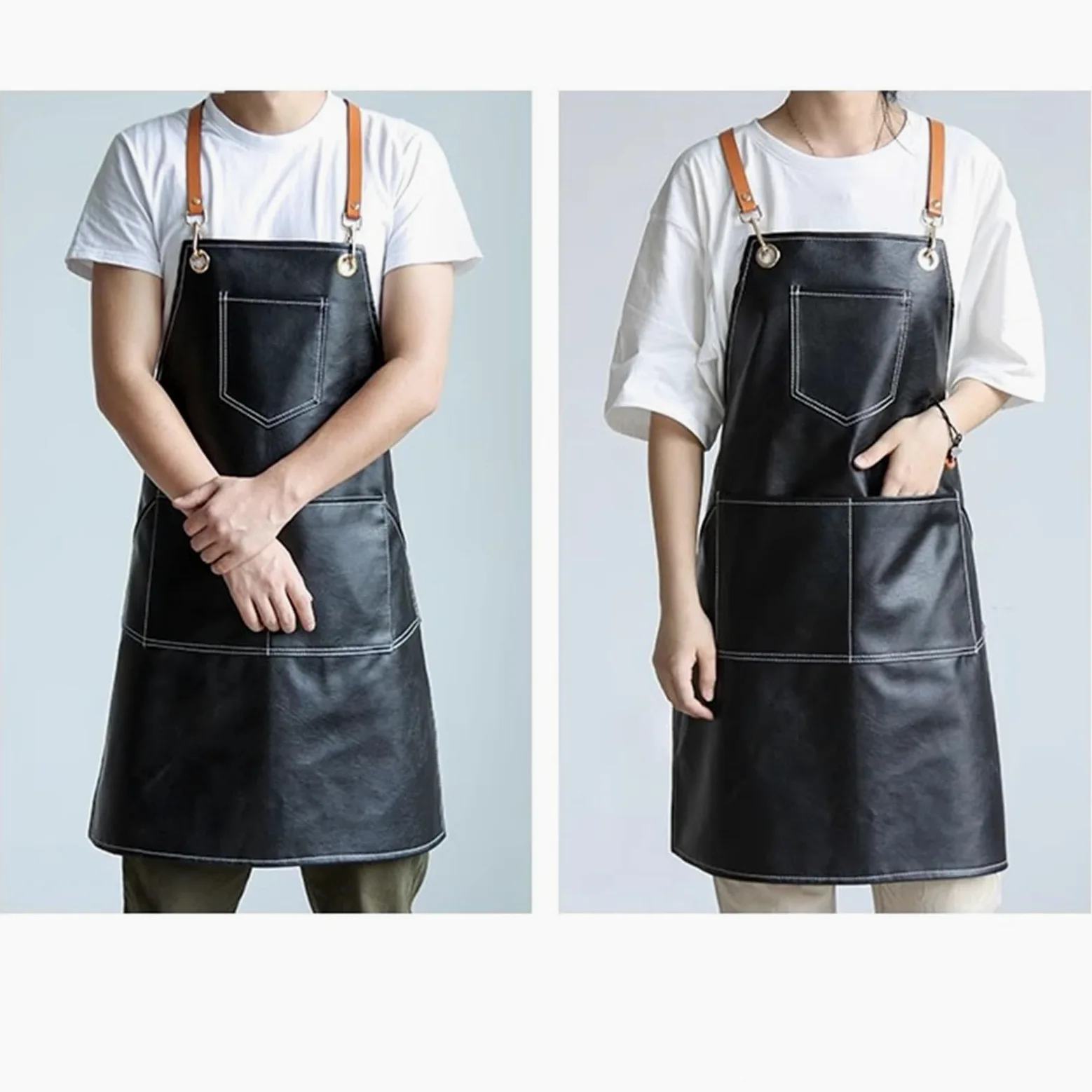 delantal de trabajo, Delantal de herramientas, delantal for el hogar, cocina, lavavajillas