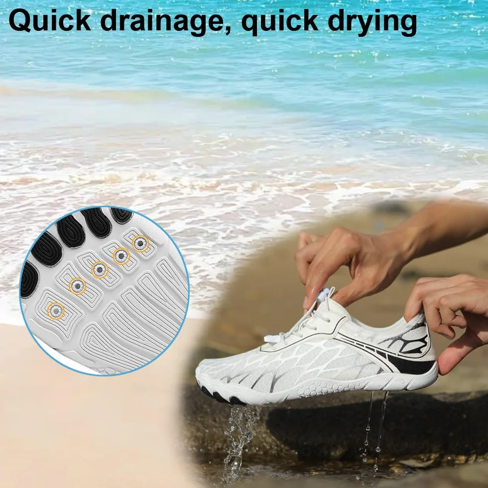 Zapatos de Agua Escarpines Hombre Mujer Playa Natación Unisex Descalzos Surf Verano 36-46