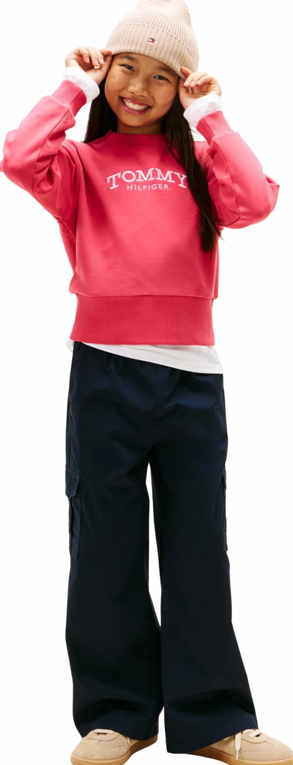 Tommy Hilfiger Sudadera sin Botones para Niñas