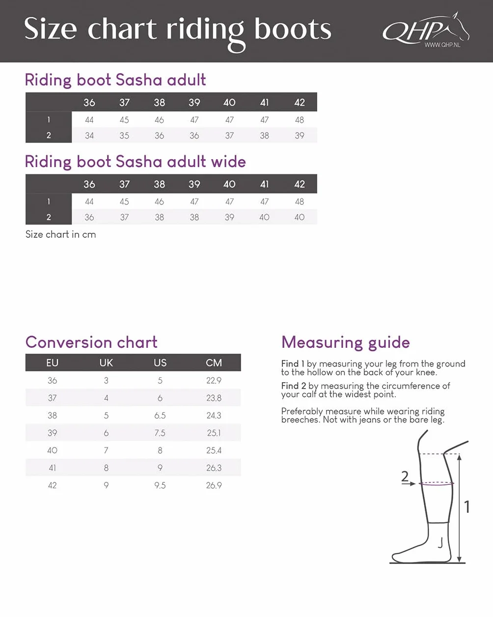 Bottes d'équitation personnalisable QHP