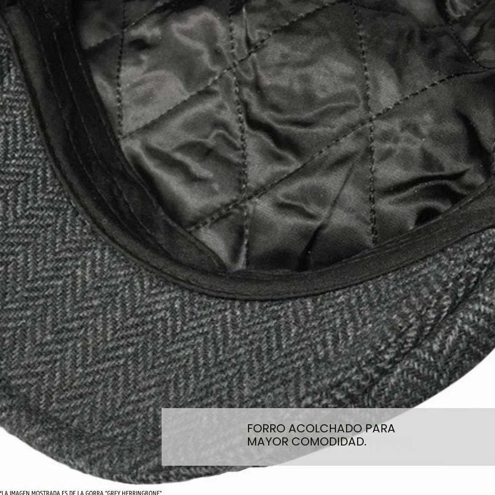 Gorra Plana de Tweed TOSKATOK® para niños