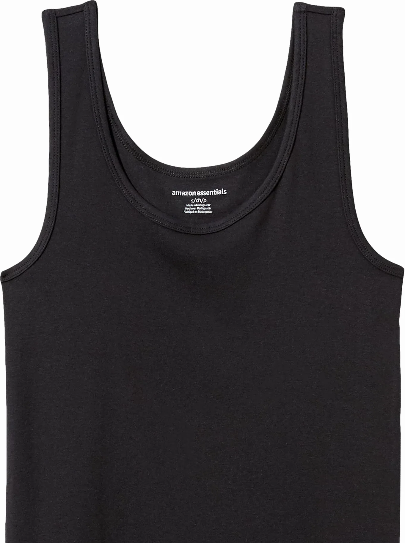 Amazon Essentials Camiseta de Tirantes Ajuste Entallado Mujer