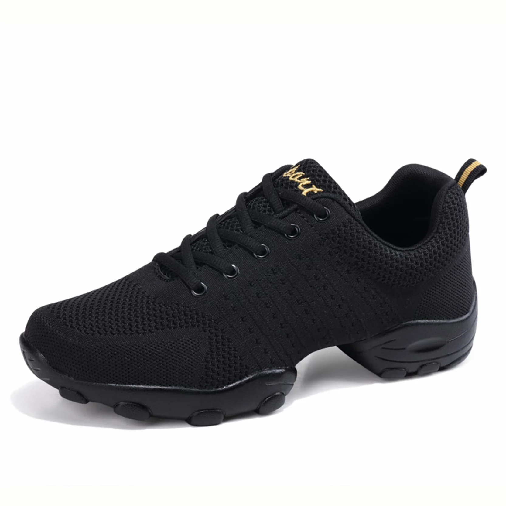 Zapatos De Baile para Hombres, Malla Suave, Fitness, 42 EU, Negro