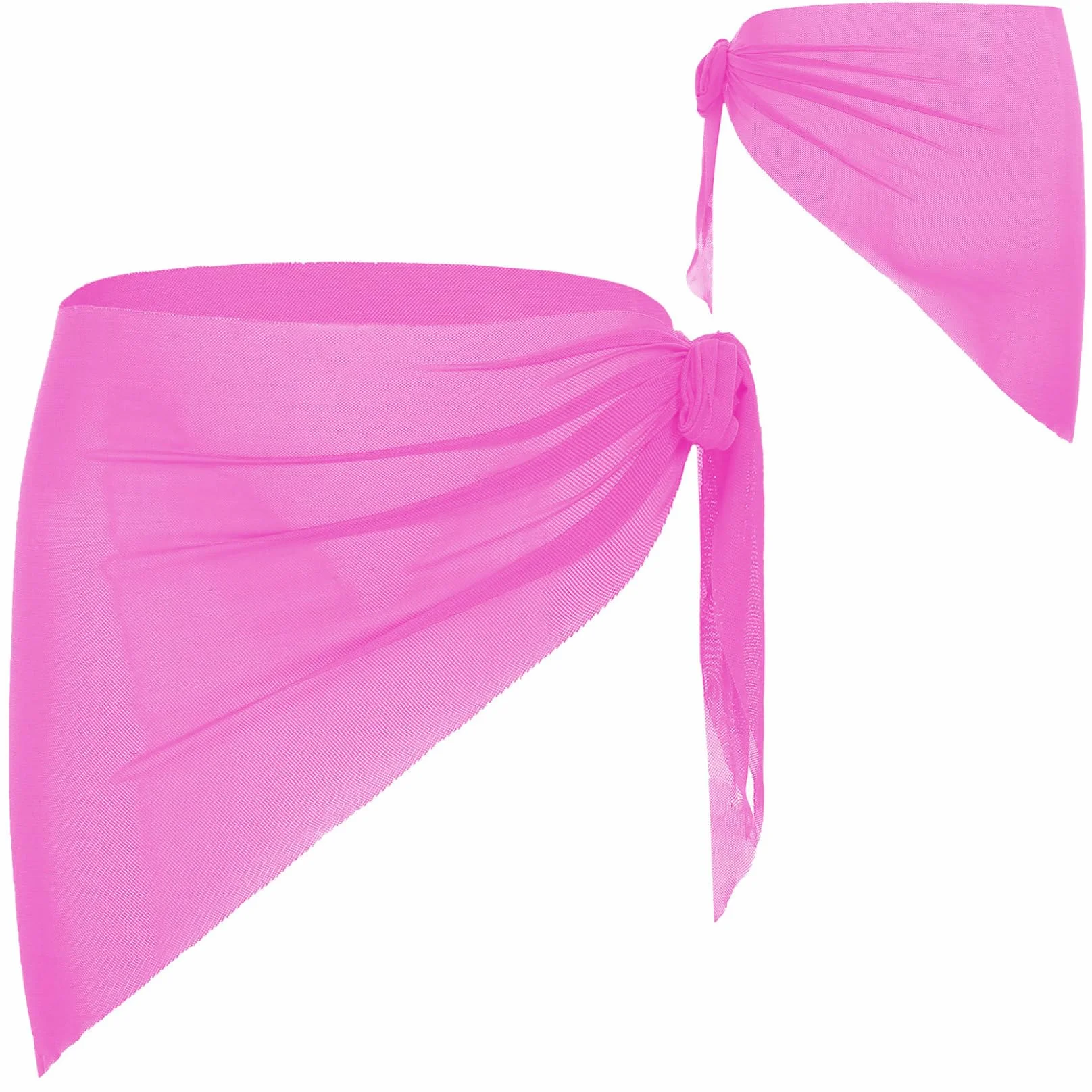 Runhomal - Pareo de playa para niños y niñas, falda de playa, Sarong, bufanda, manta bikini traje de baño de piscina de verano