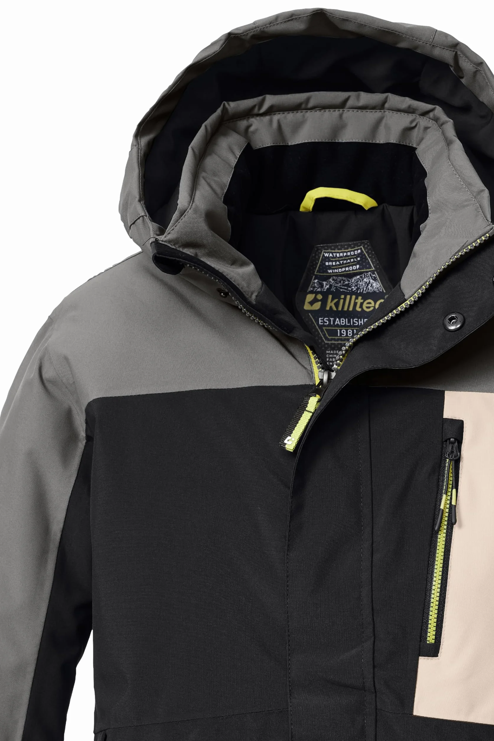 Killtec Ksw 200 Bys Chaqueta de esquí funcional con capucha protección nieve Niños