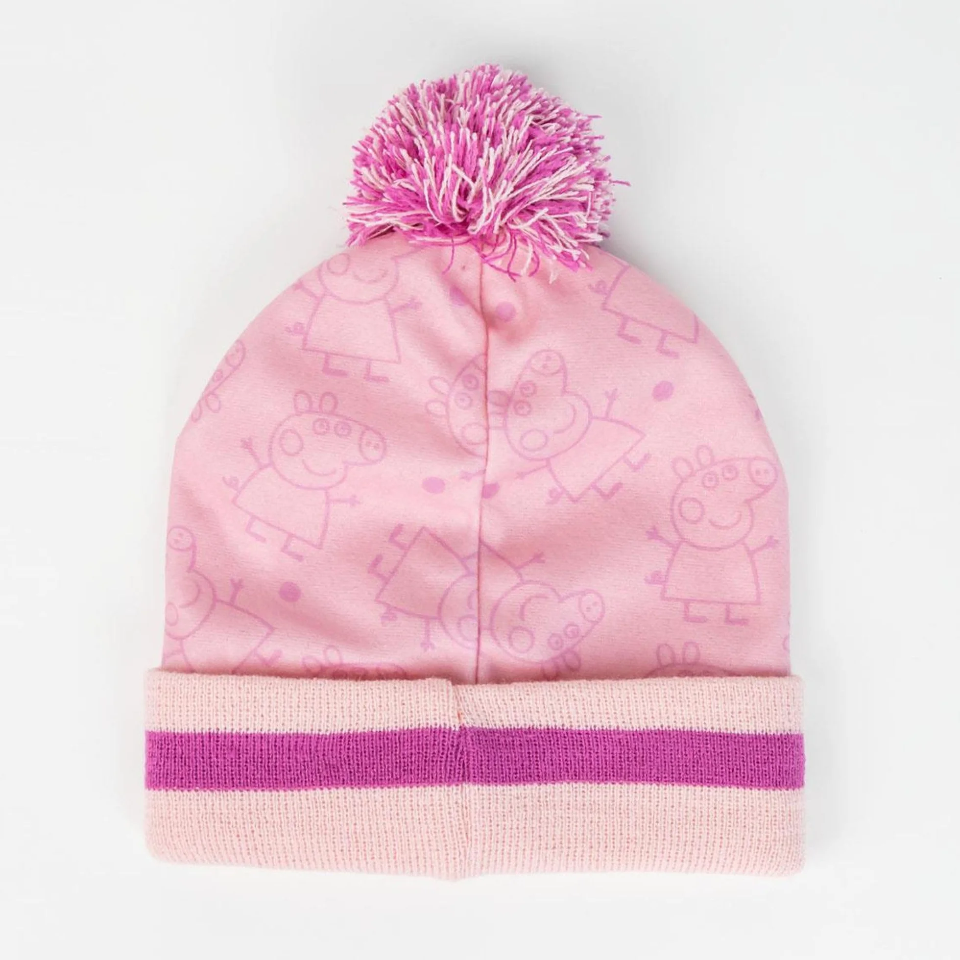 Peppa Pig Gorro y Guantes CERDÁ LIFE'S LITTLE MOMENTS Diseño Divertido Invierno