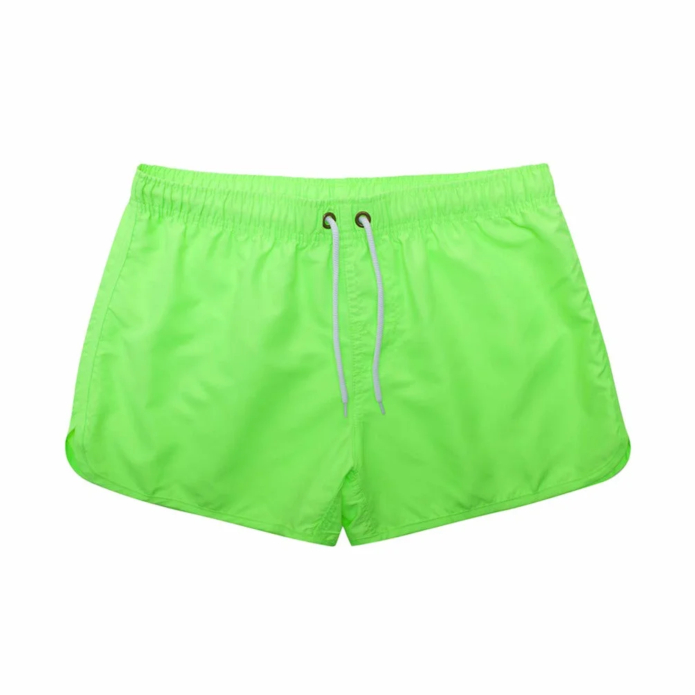Bañadores Hombre Cortos Impermeable Secado Rápido con Cordón Ajustable Playa Deportes