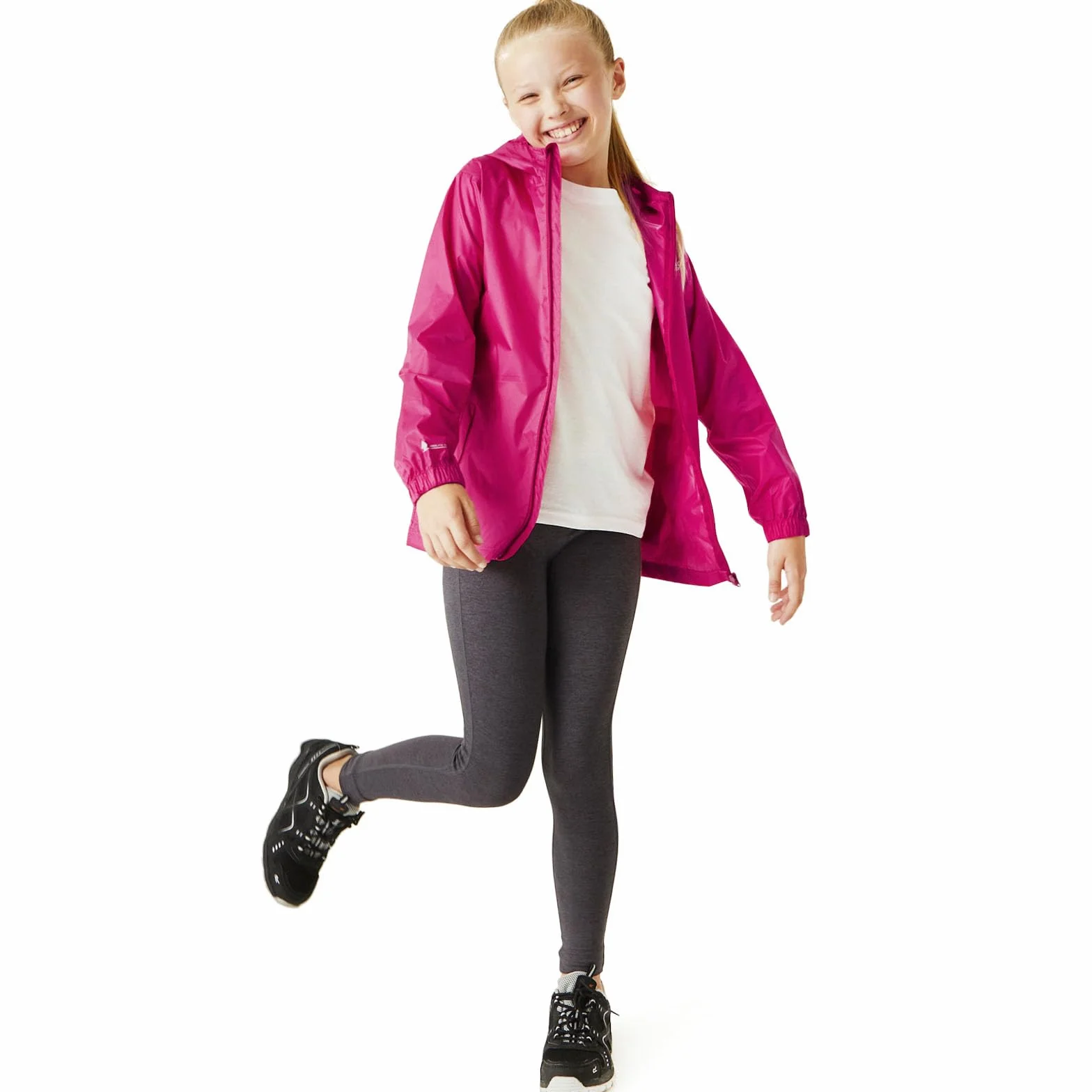 Regatta Kid Pack It III Chaqueta ligera impermeable transpirable sin forro