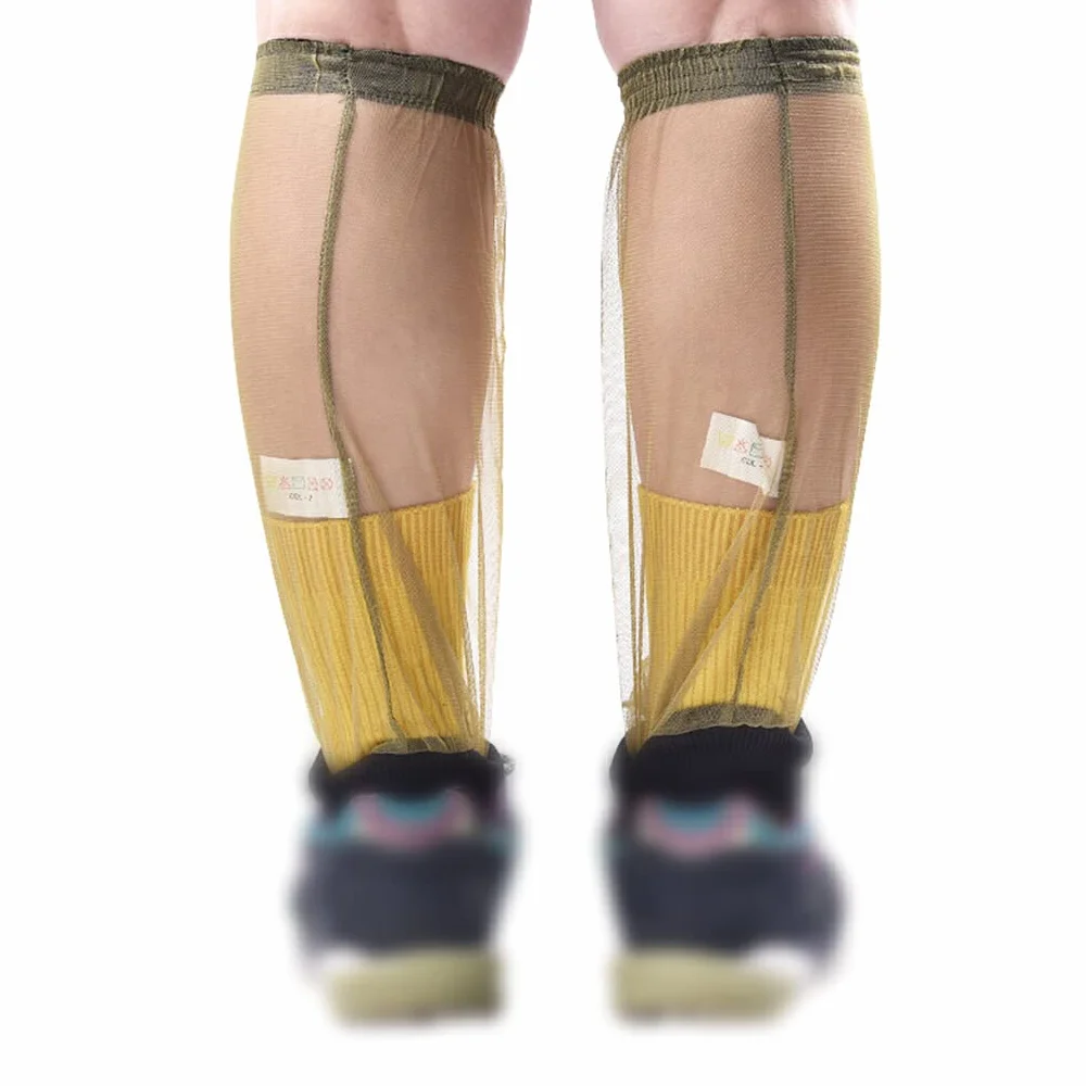 BEALIFE Calcetines de Senderismo Antimosquitos Cubierta de Pierna Antiinsectos Protección Unisex