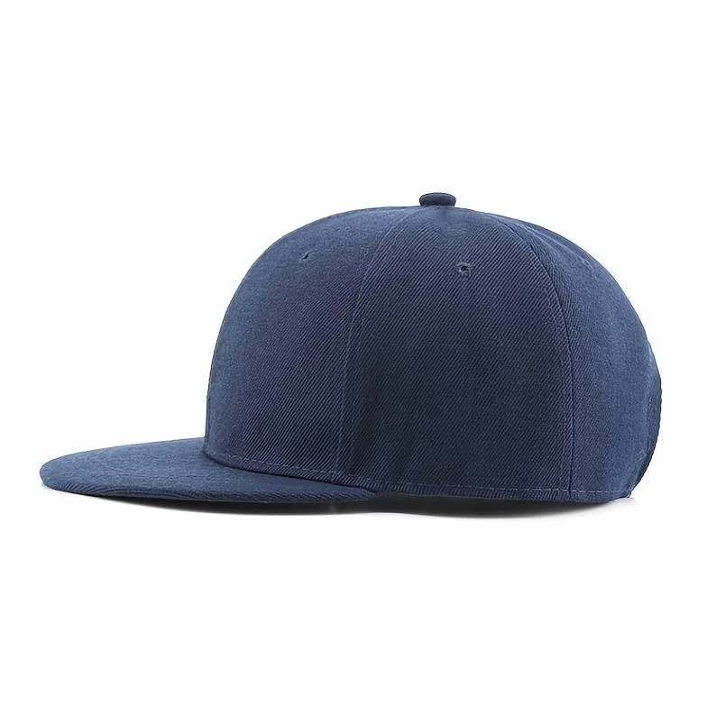 Boolavard Gorra Snapback Visera Plana Estructurada Color Liso Niños Pequeños