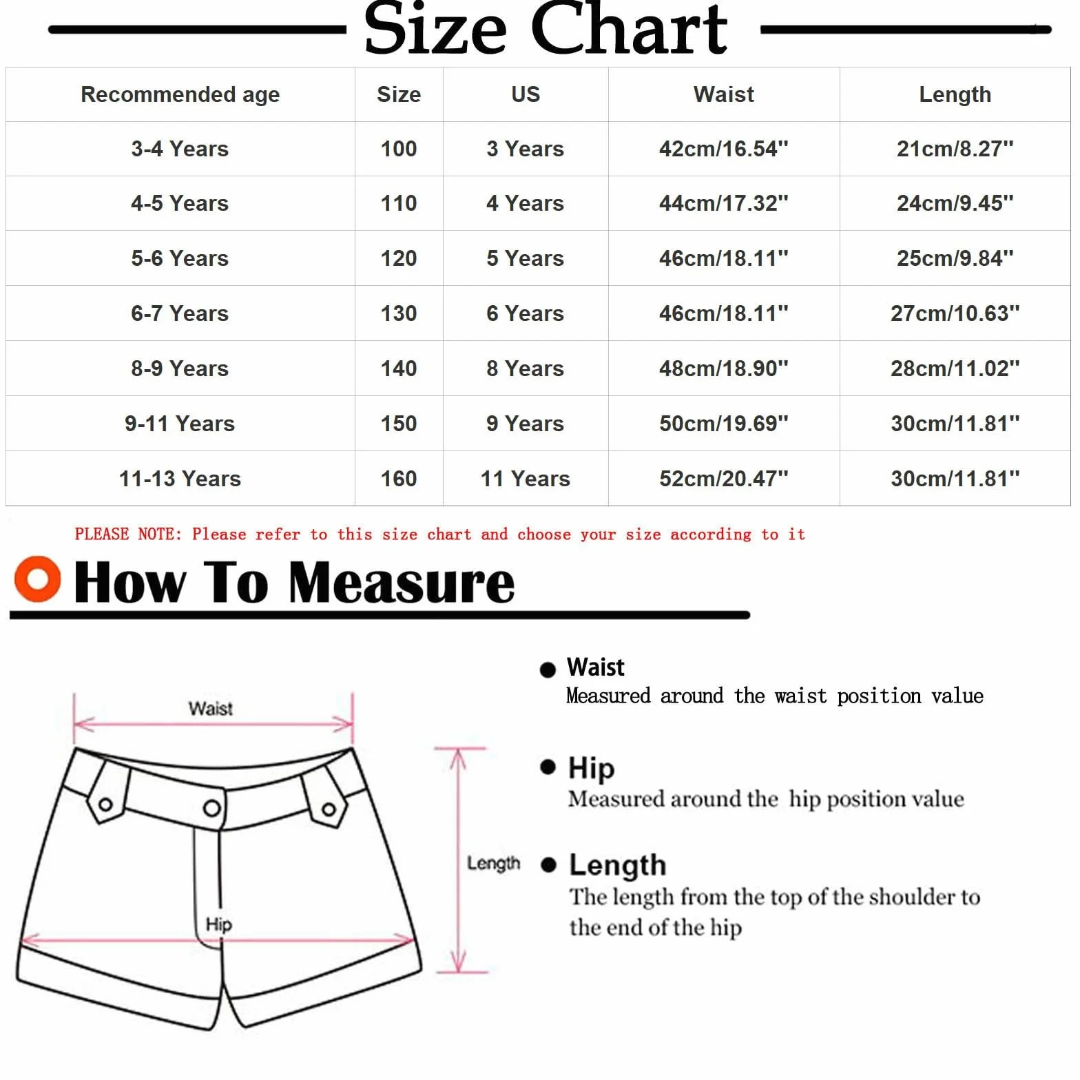 Pantalones Cortos Vaqueros Verano Niñas Cintura Elástica Bermudas Vaqueras Moda 3-13 años